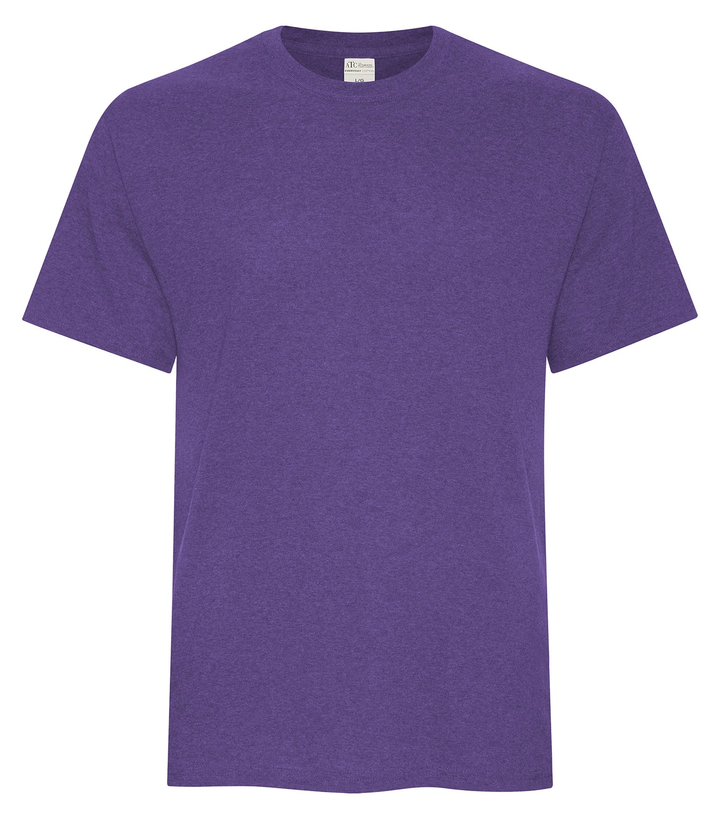 ATC EVERYDAY COTTON TEE (ATC1000) - Heather Purple