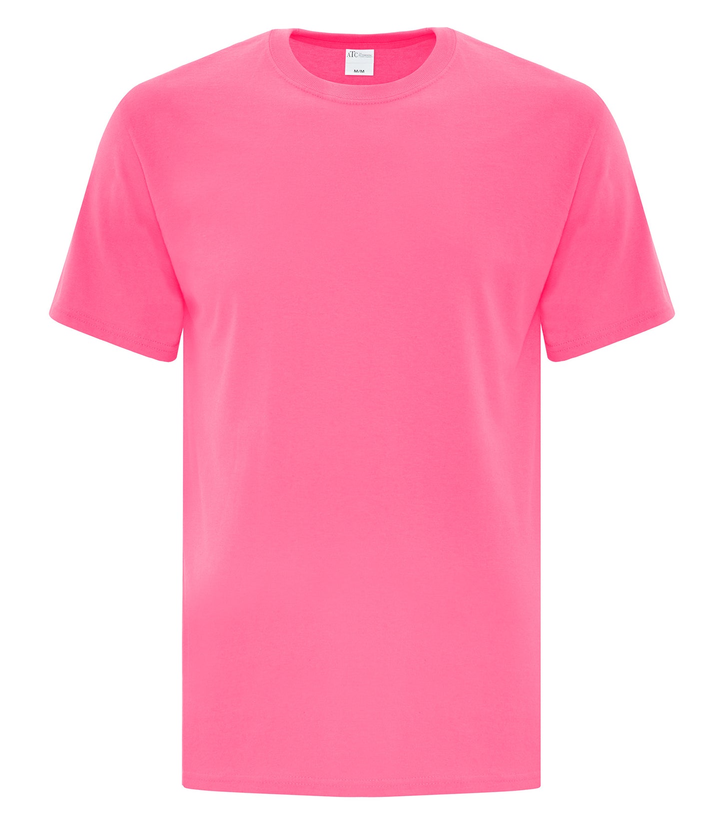 ATC EVERYDAY COTTON TEE (ATC1000) - Neon Pink