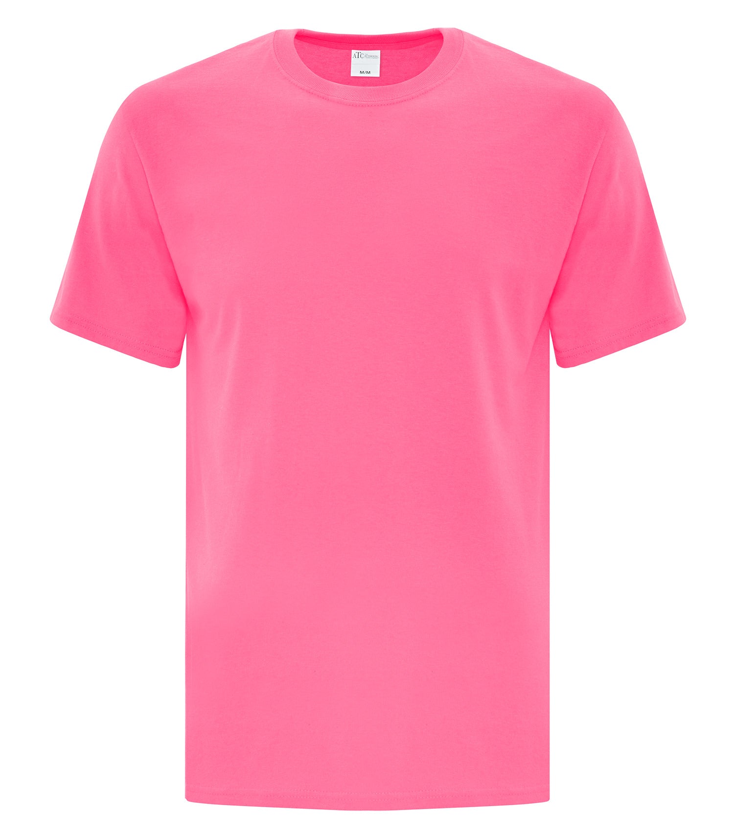 ATC EVERYDAY COTTON TEE (ATC1000) - Neon Pink
