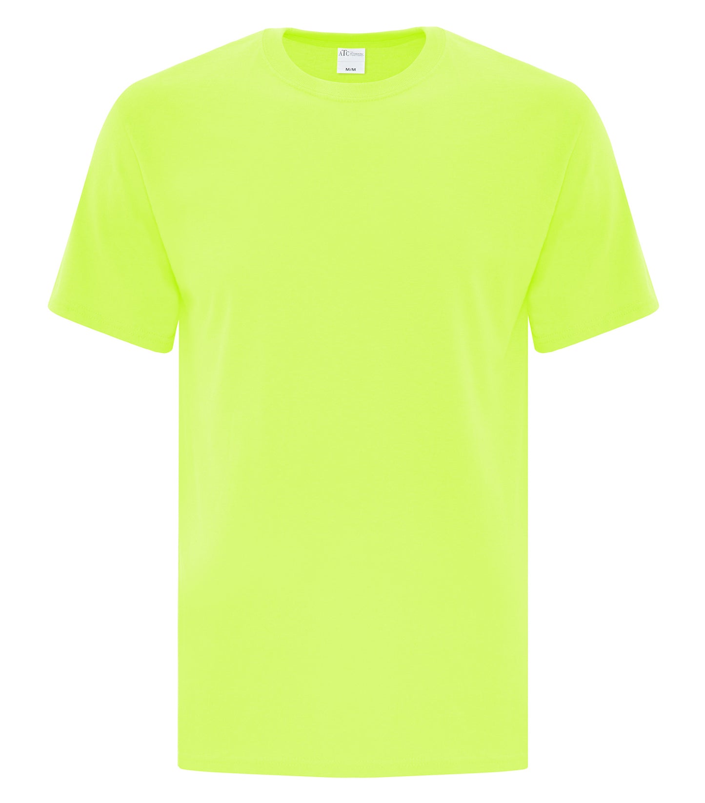 ATC EVERYDAY COTTON TEE (ATC1000) - Neon Yellow