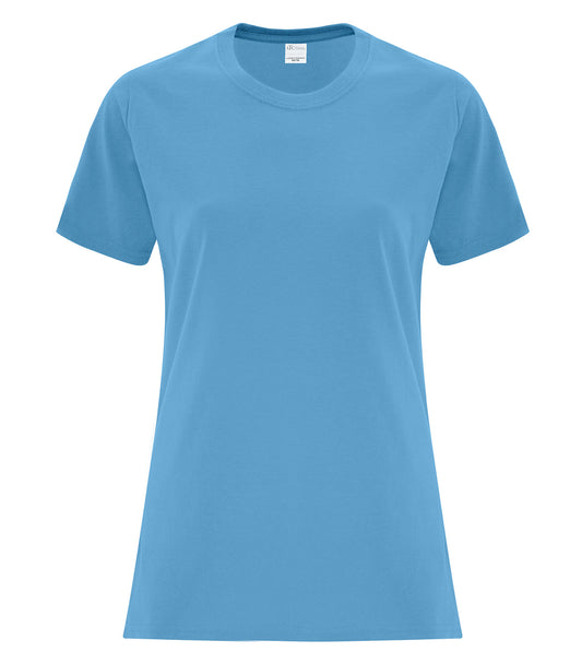 ATC™ EVERYDAY COTTON LADIES' TEE - Aquatic Blue