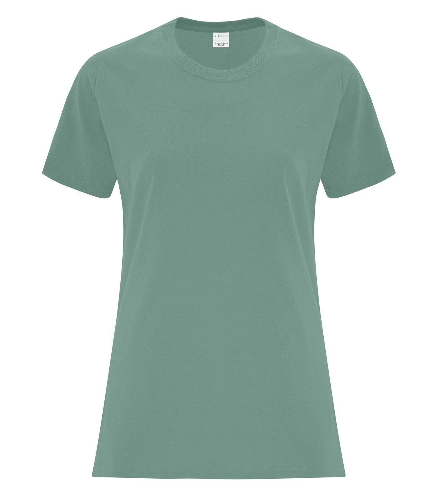 ATC EVERYDAY COTTON LADIES' TEE (ATC1000L) - Laurel Green