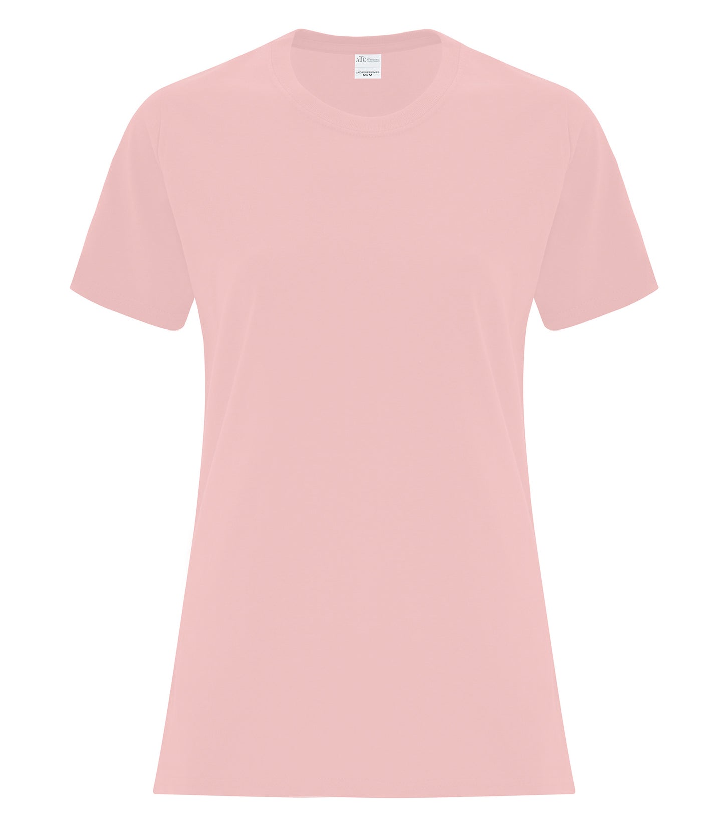 ATC EVERYDAY COTTON LADIES' TEE (ATC1000L) - Pale Blush
