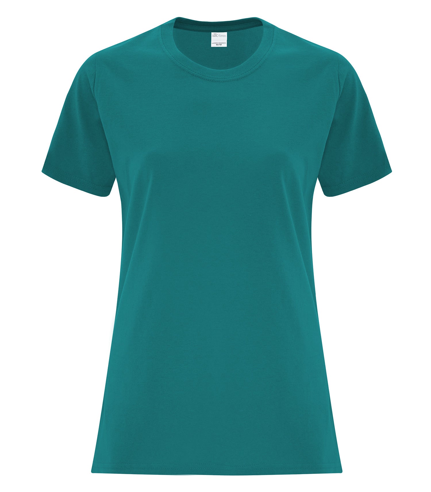 ATC EVERYDAY COTTON LADIES' TEE (ATC1000L) - Teal