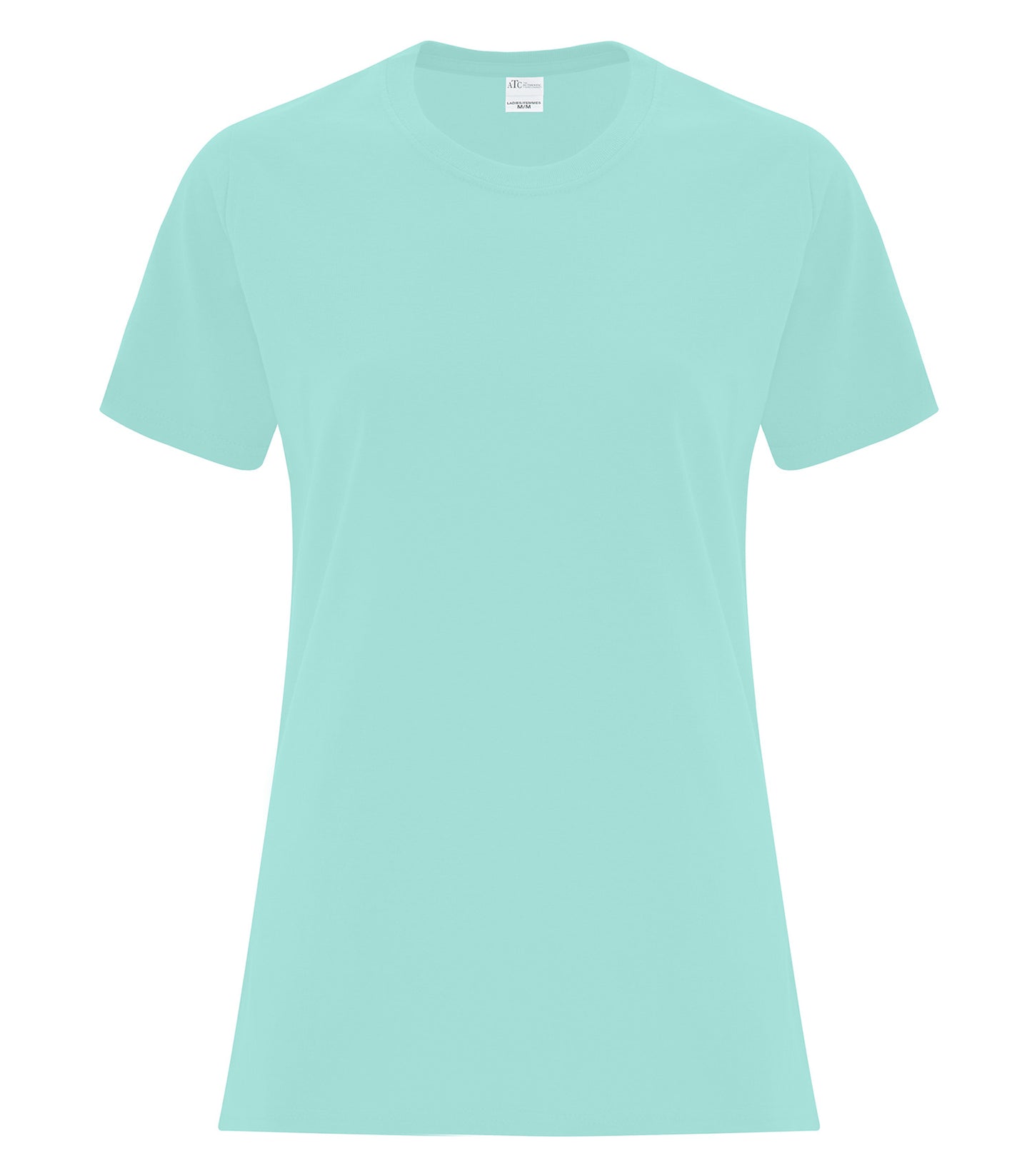 ATC EVERYDAY COTTON LADIES' TEE (ATC1000L) - True Celadon