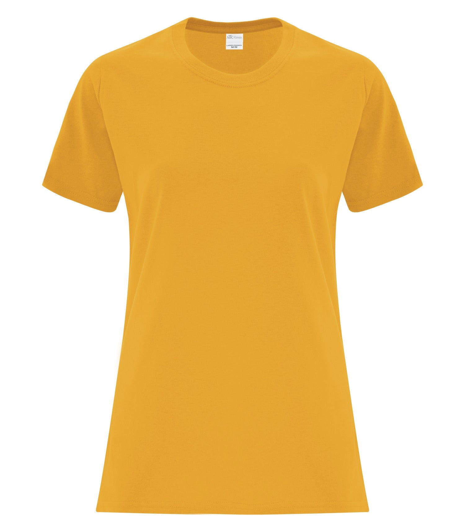 ATC EVERYDAY COTTON LADIES' TEE (ATC1000L) - Gold