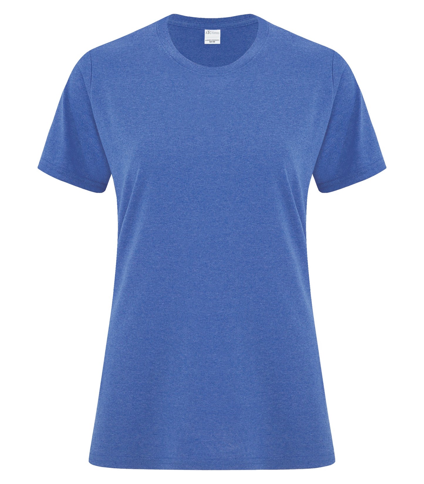 ATC EVERYDAY COTTON LADIES' TEE (ATC1000L) - Heatherroyal