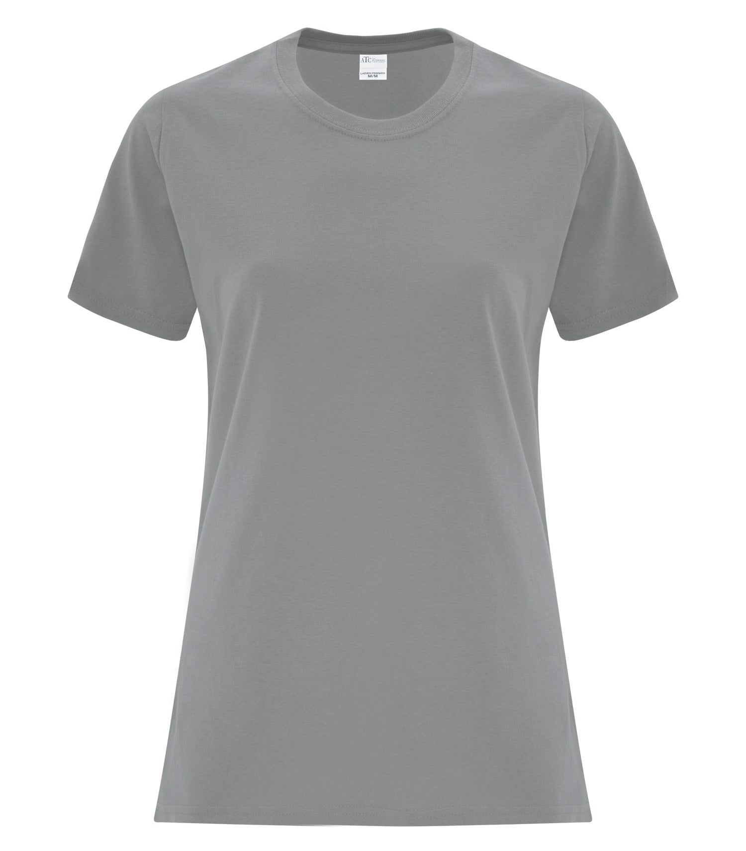 ATC EVERYDAY COTTON LADIES' TEE (ATC1000L) - Mediumgrey