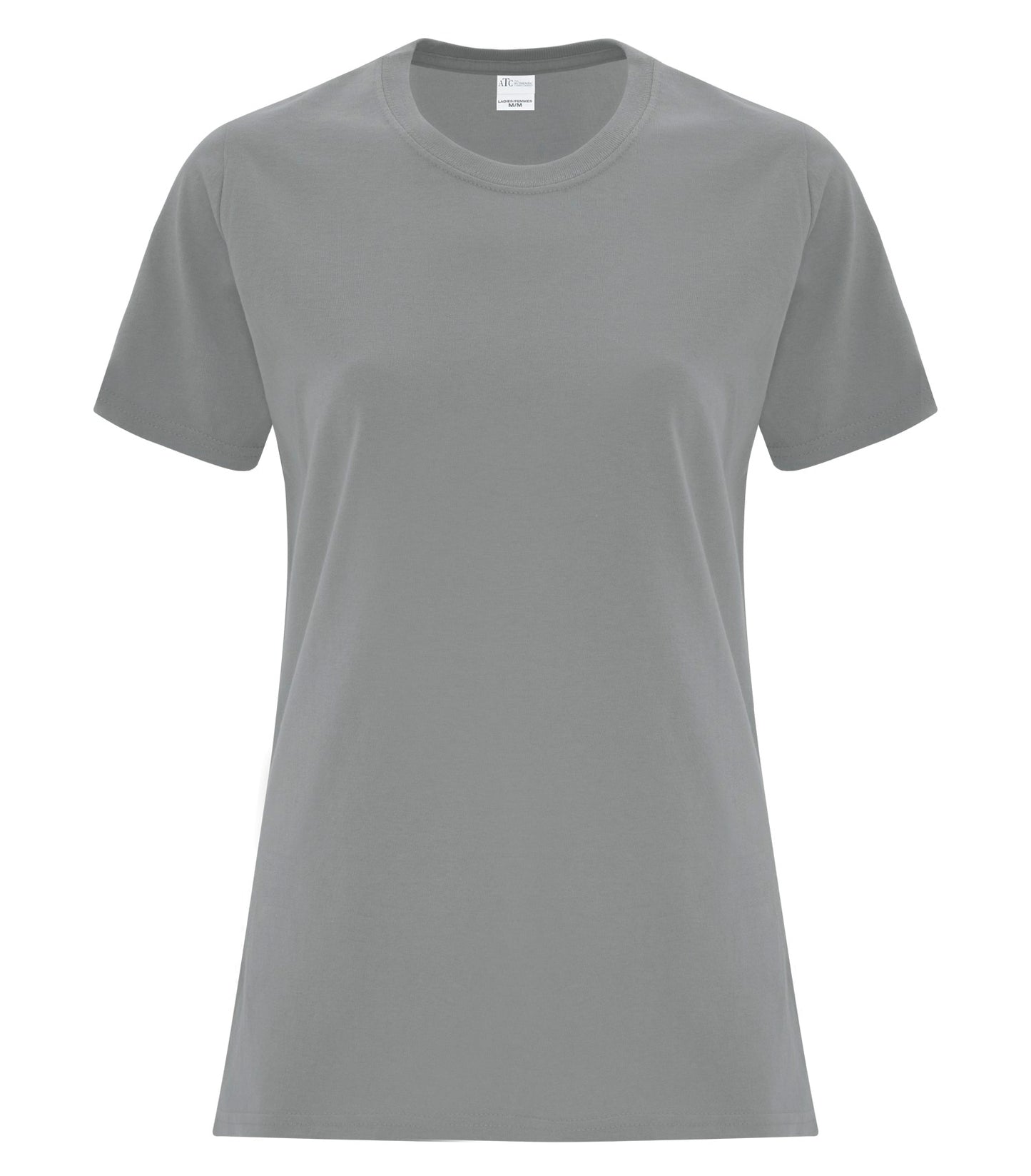 ATC EVERYDAY COTTON LADIES' TEE (ATC1000L) - Mediumgrey