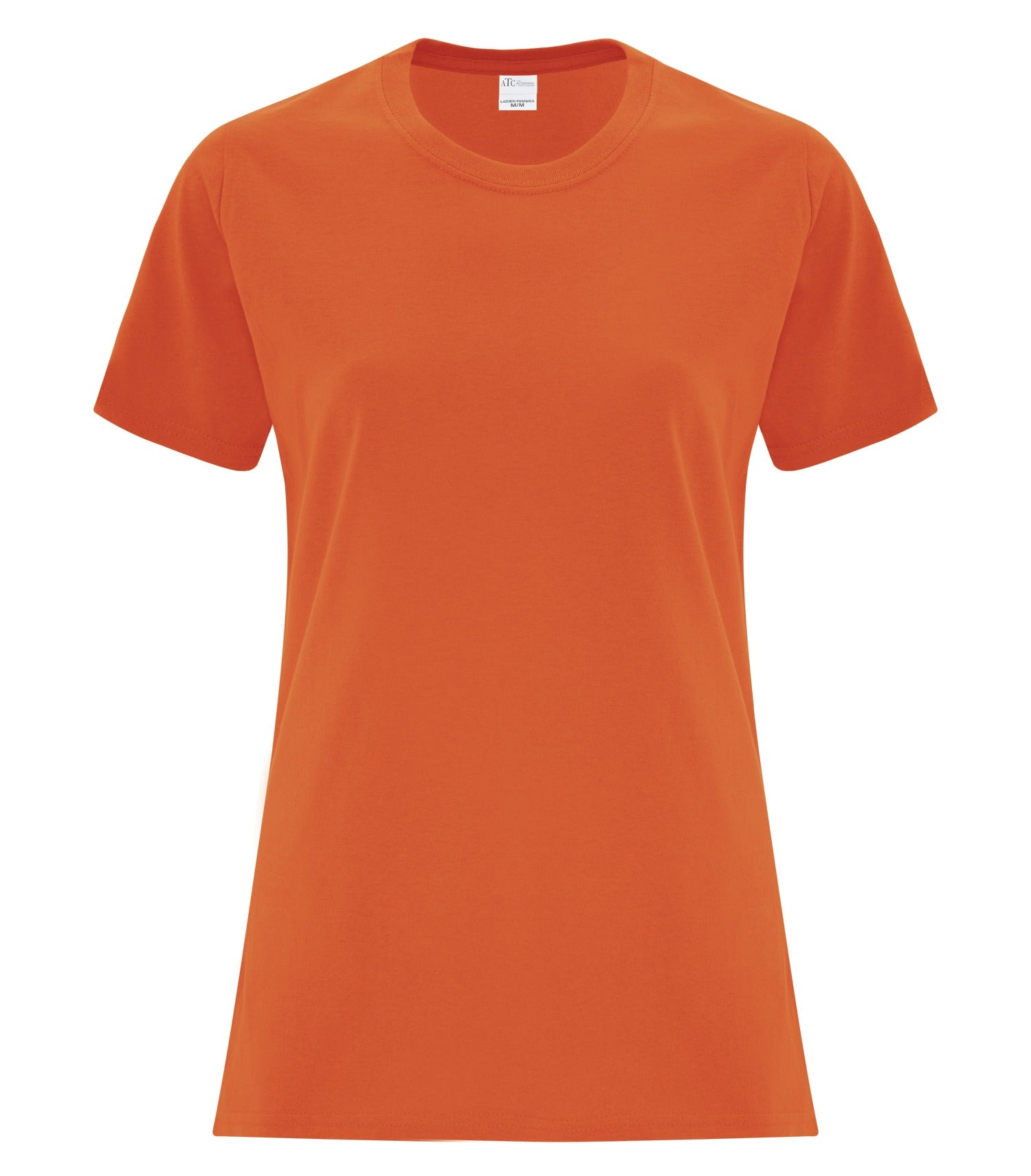 ATC EVERYDAY COTTON LADIES' TEE (ATC1000L) - Orange