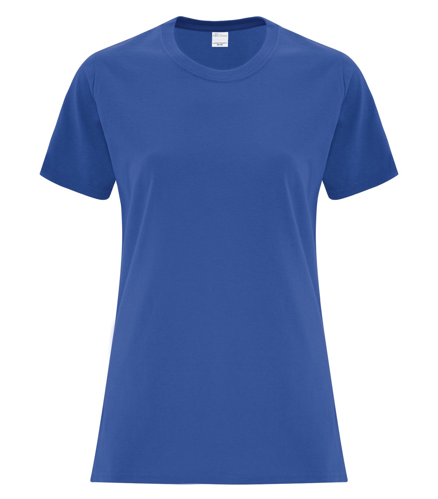 ATC EVERYDAY COTTON LADIES' TEE (ATC1000L) - Royal