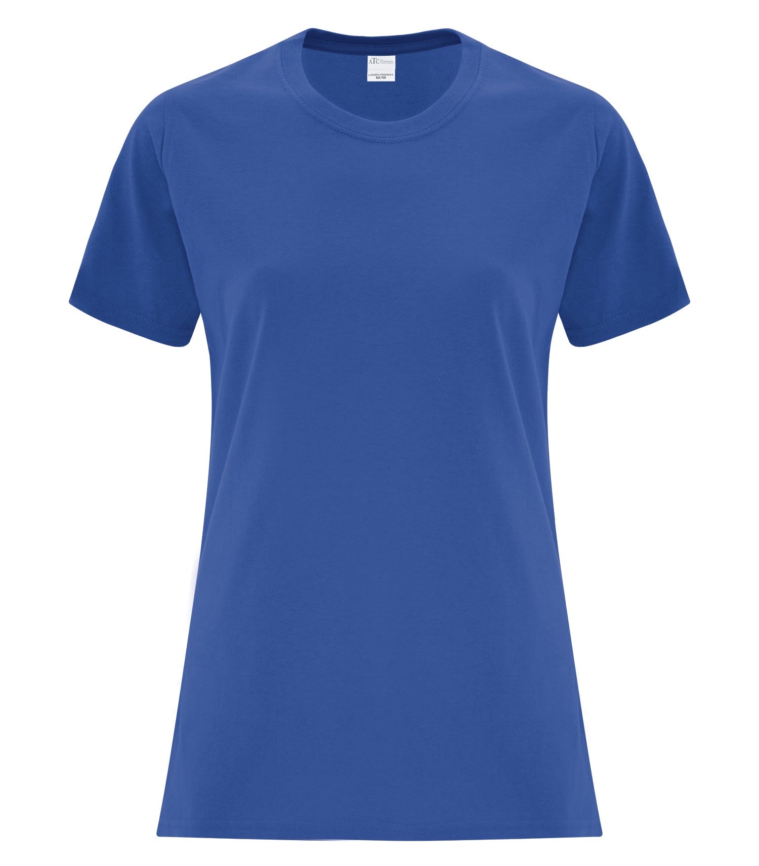 ATC EVERYDAY COTTON LADIES' TEE (ATC1000L) - Royal