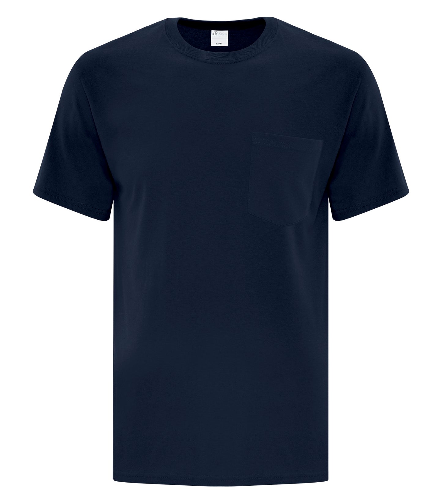 ATC EVERYDAY COTTON POCKET TEE (ATC1000P) - Dark Navy