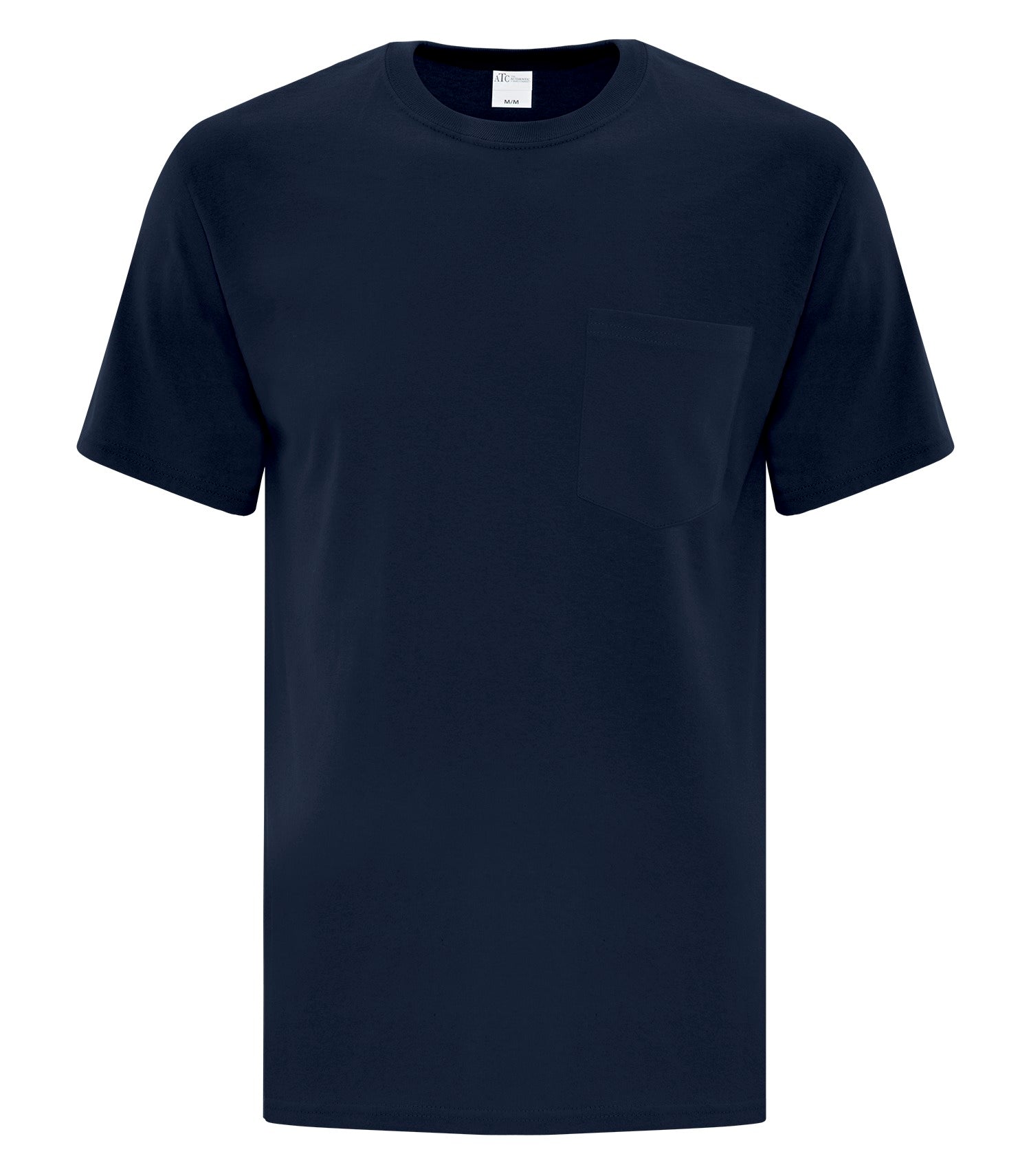 ATC EVERYDAY COTTON POCKET TEE (ATC1000P) - Dark Navy