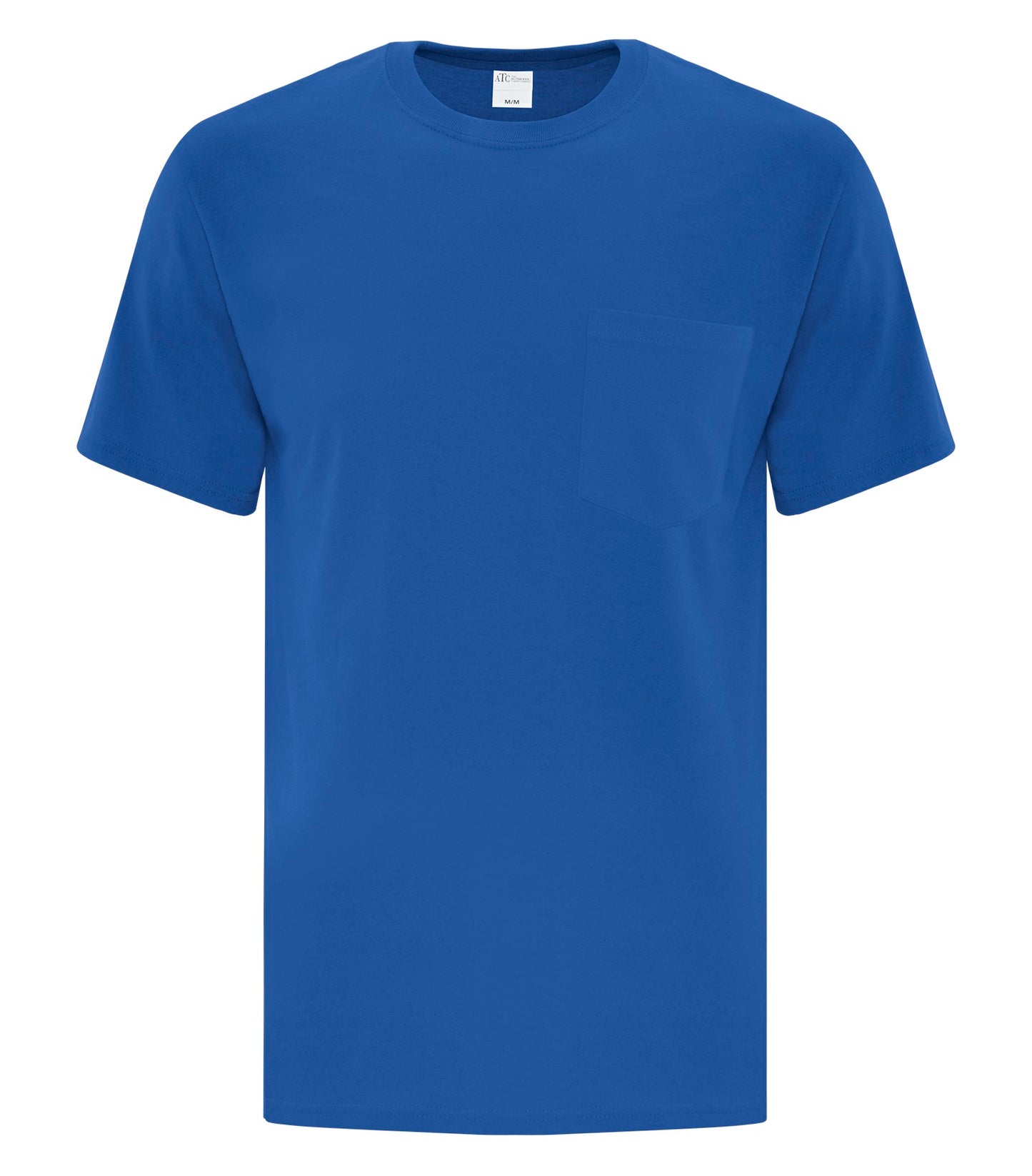 ATC EVERYDAY COTTON POCKET TEE (ATC1000P) - Royal