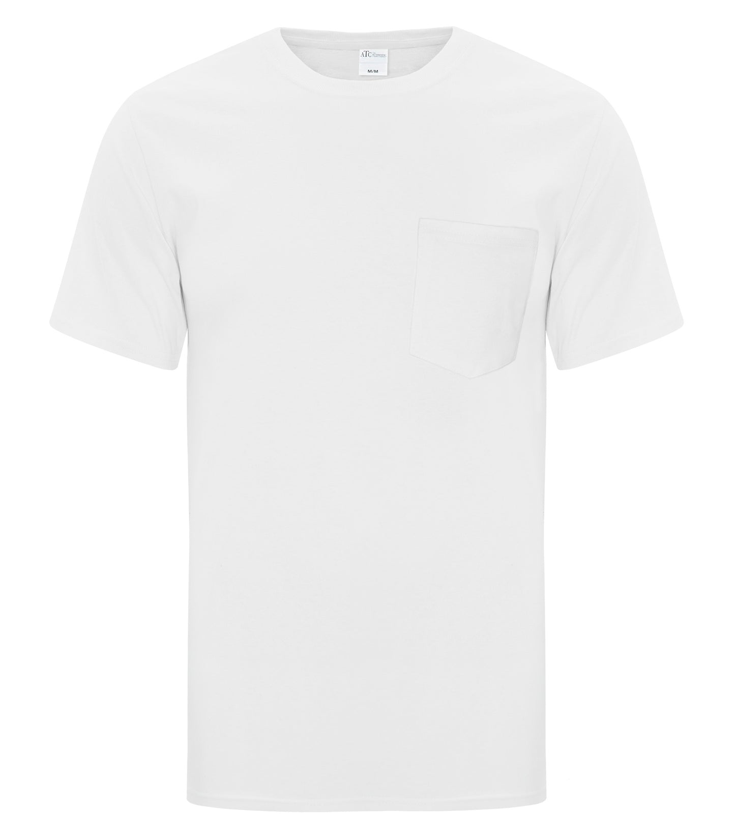 ATC EVERYDAY COTTON POCKET TEE (ATC1000P) - White