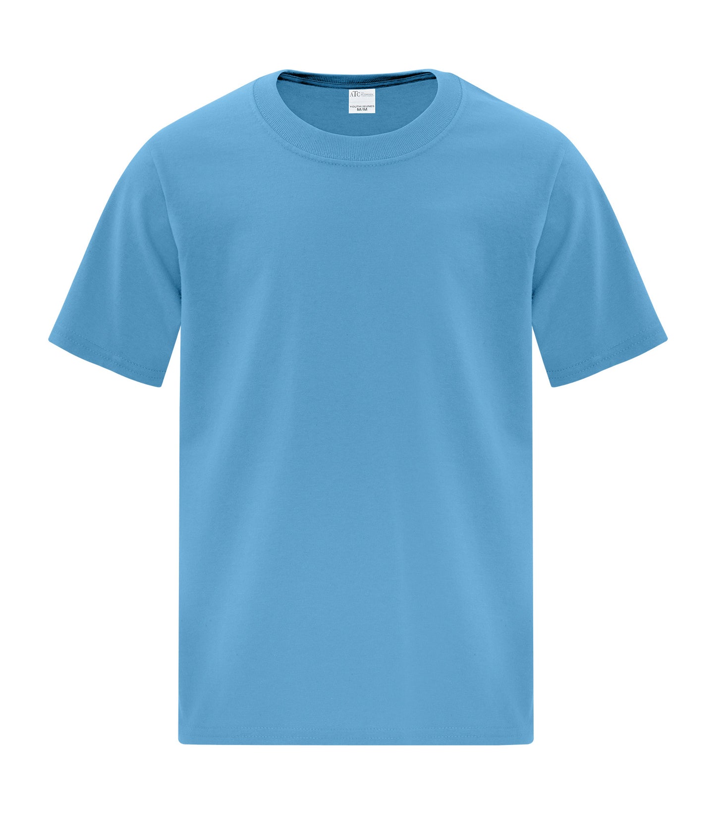 ATC EVERYDAY COTTON YOUTH TEE (ATC1000Y) - Aquatic Blue