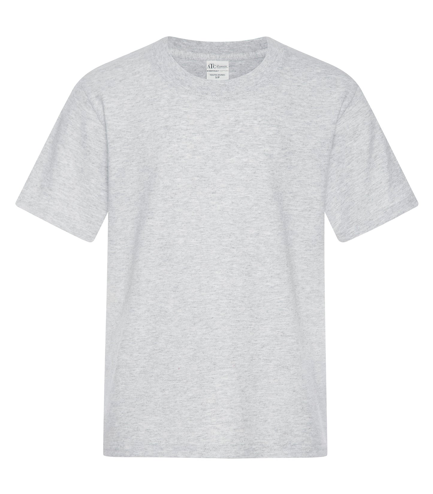 ATC EVERYDAY COTTON YOUTH TEE (ATC1000Y) - Ash Grey