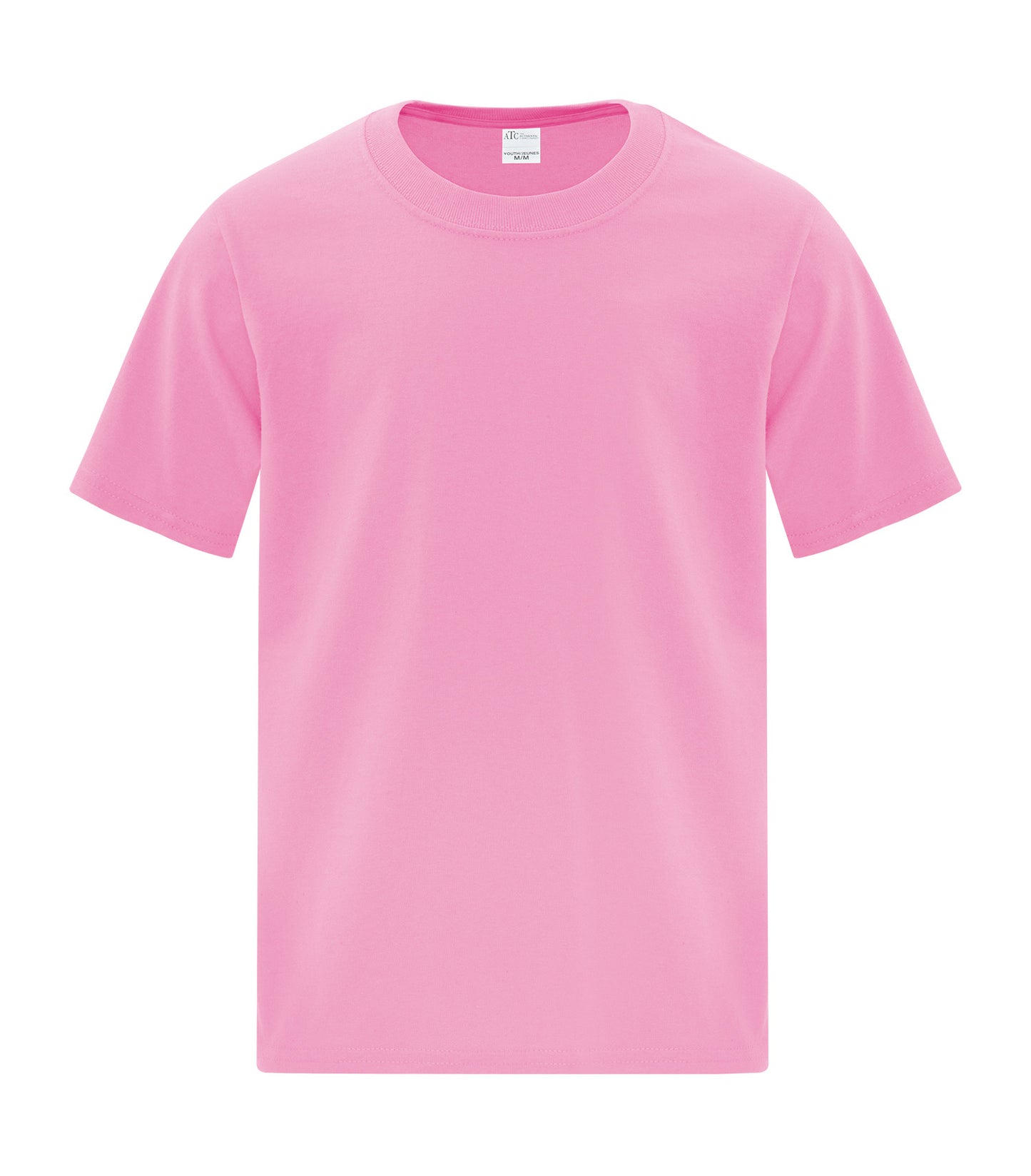 ATC EVERYDAY COTTON YOUTH TEE (ATC1000Y) - Candy Pink