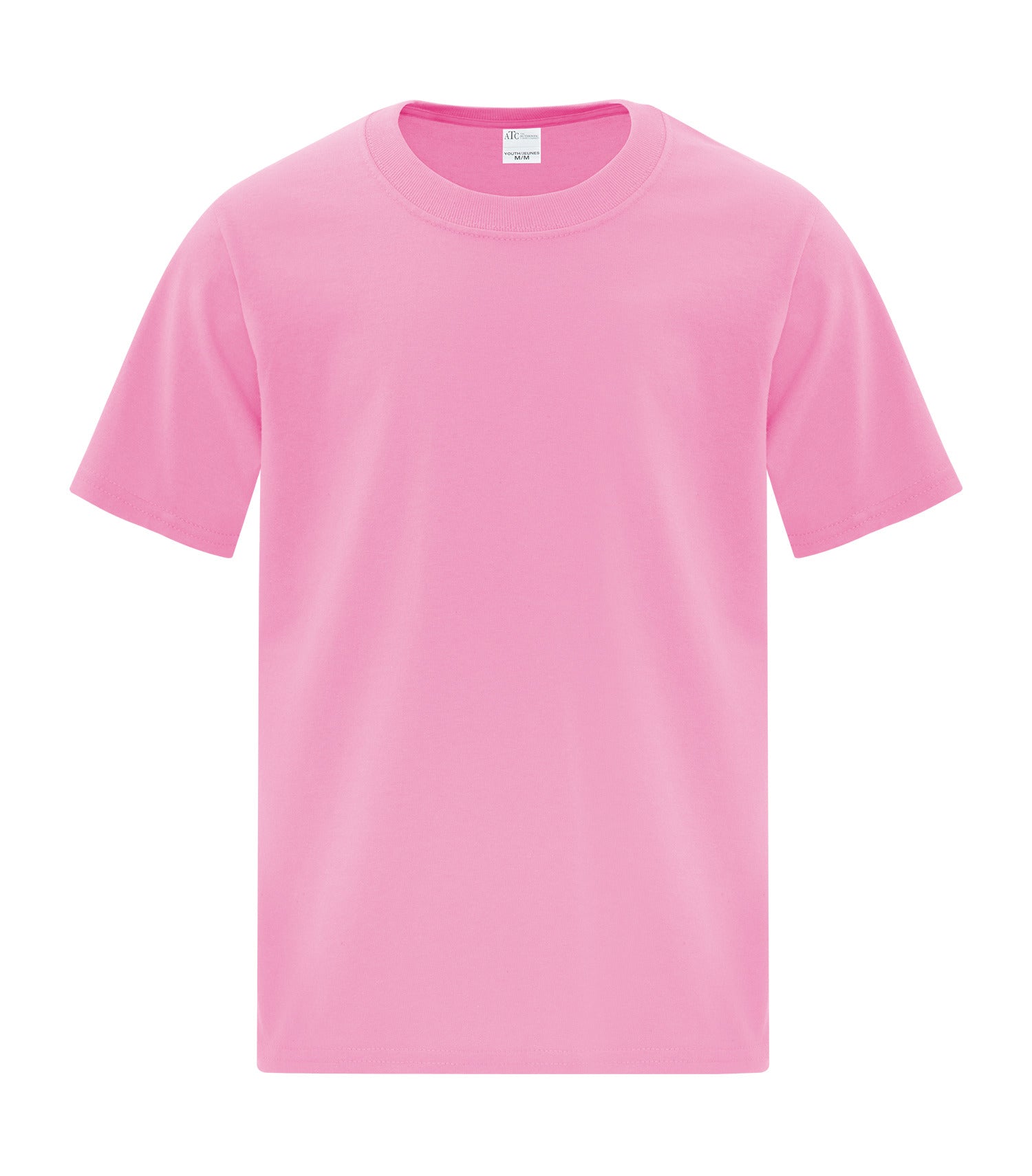 ATC EVERYDAY COTTON YOUTH TEE (ATC1000Y) - Candy Pink