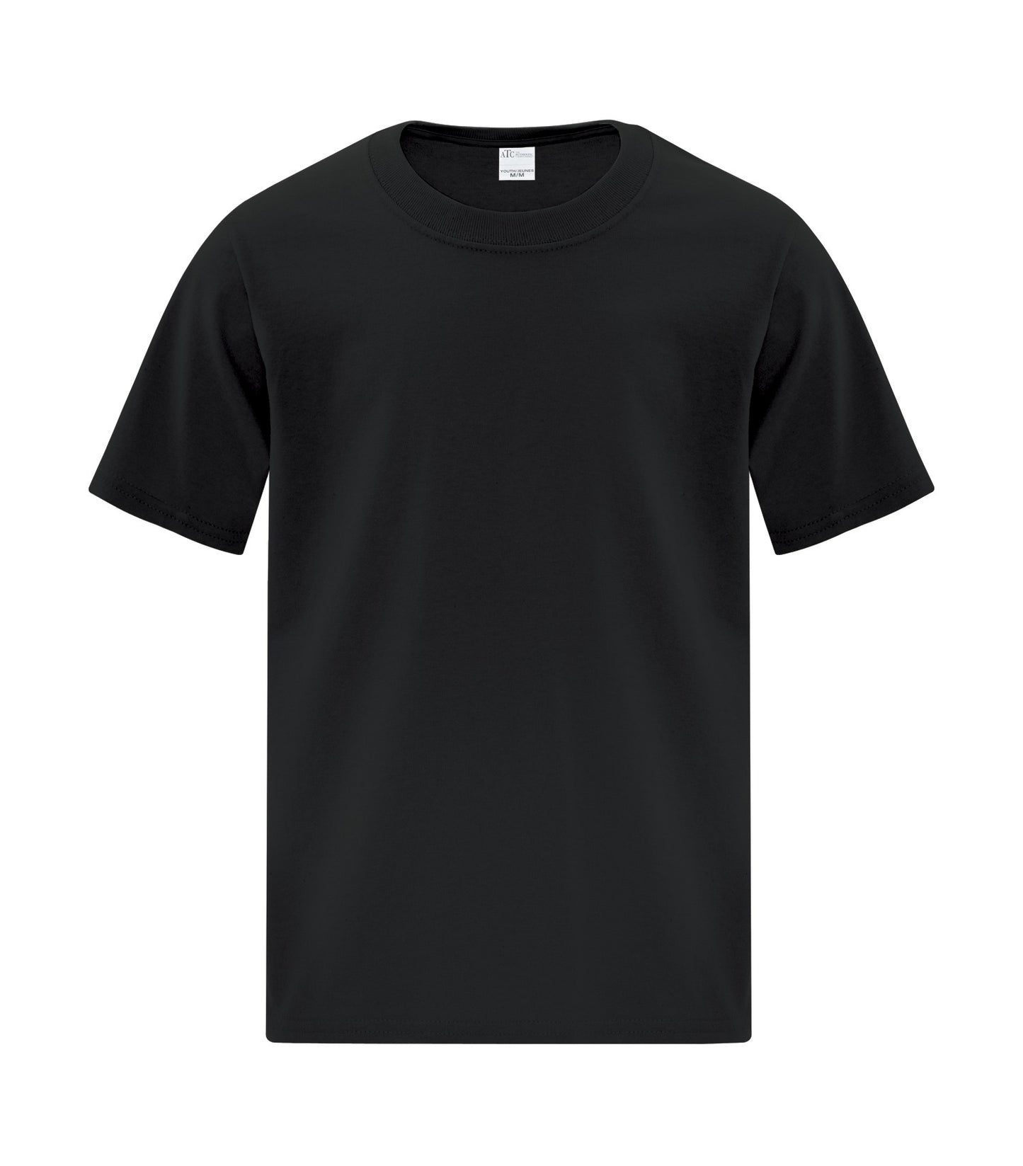 ATC EVERYDAY COTTON YOUTH TEE (ATC1000Y) - Black