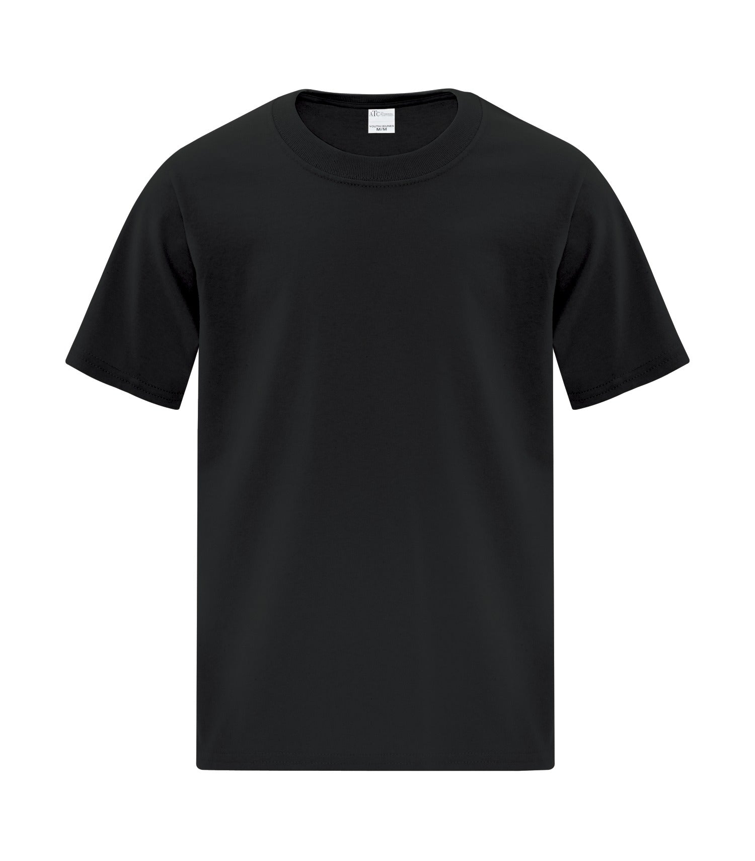 ATC EVERYDAY COTTON YOUTH TEE (ATC1000Y) - Black