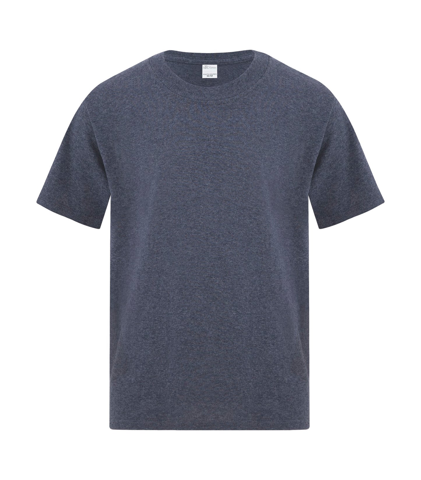 ATC EVERYDAY COTTON YOUTH TEE (ATC1000Y) - Heathernavy