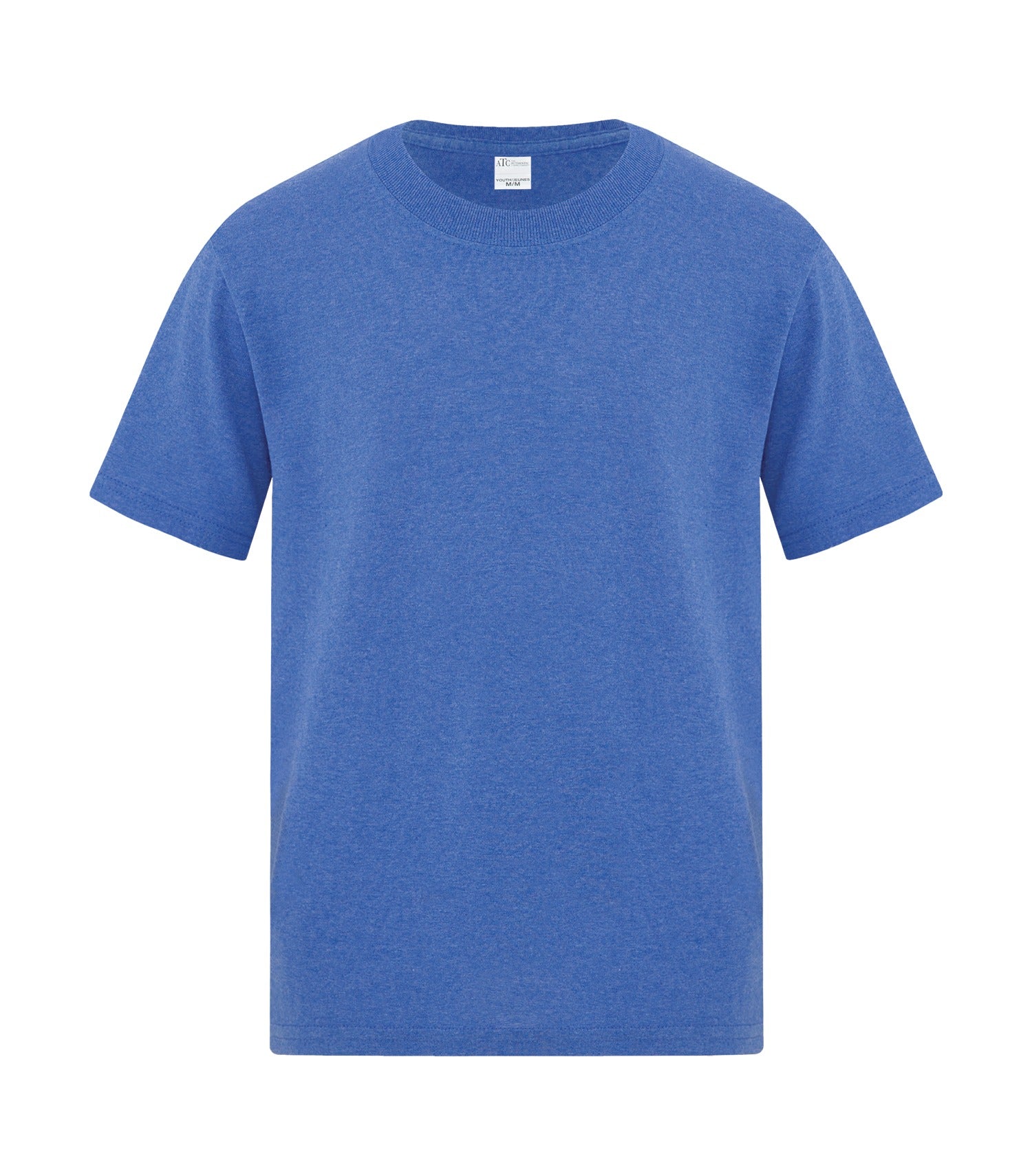 ATC EVERYDAY COTTON YOUTH TEE (ATC1000Y) - Heatherroyal