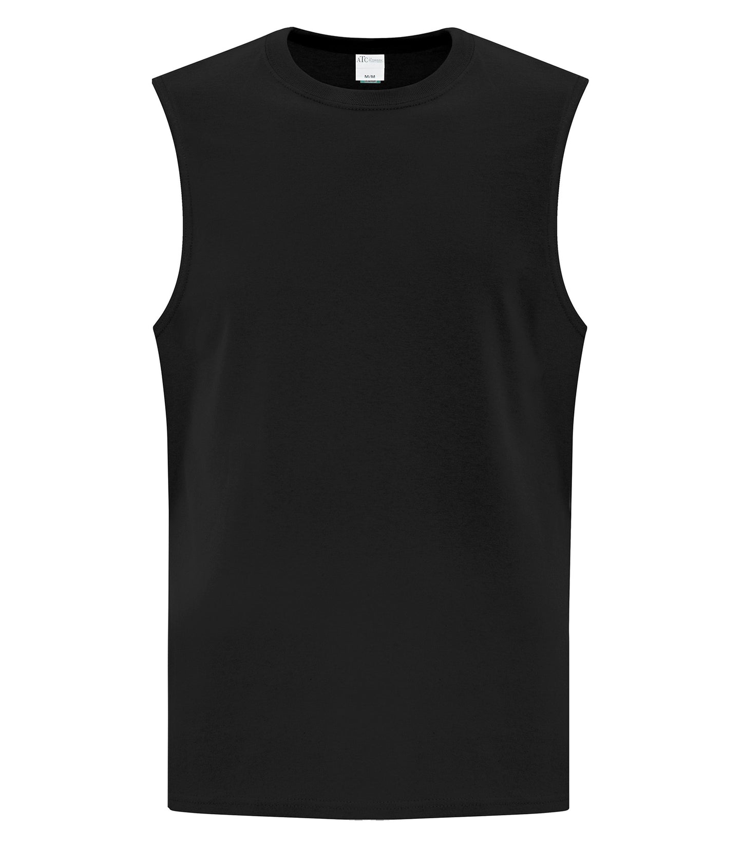 ATC EVERYDAY COTTON SLEEVELESS TEE (ATC1002) - Black