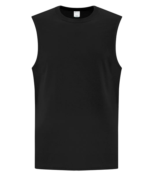 ATC™ EVERYDAY COTTON SLEEVELESS TEE - Black