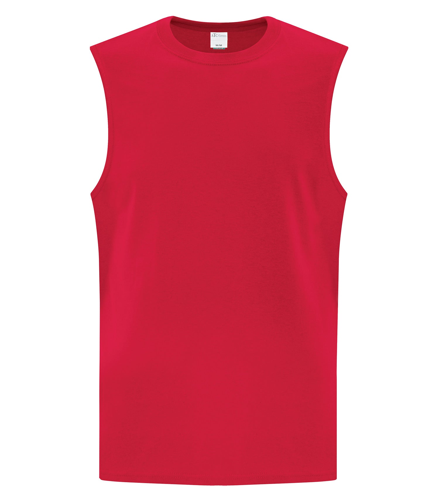 ATC EVERYDAY COTTON SLEEVELESS TEE (ATC1002) - Red