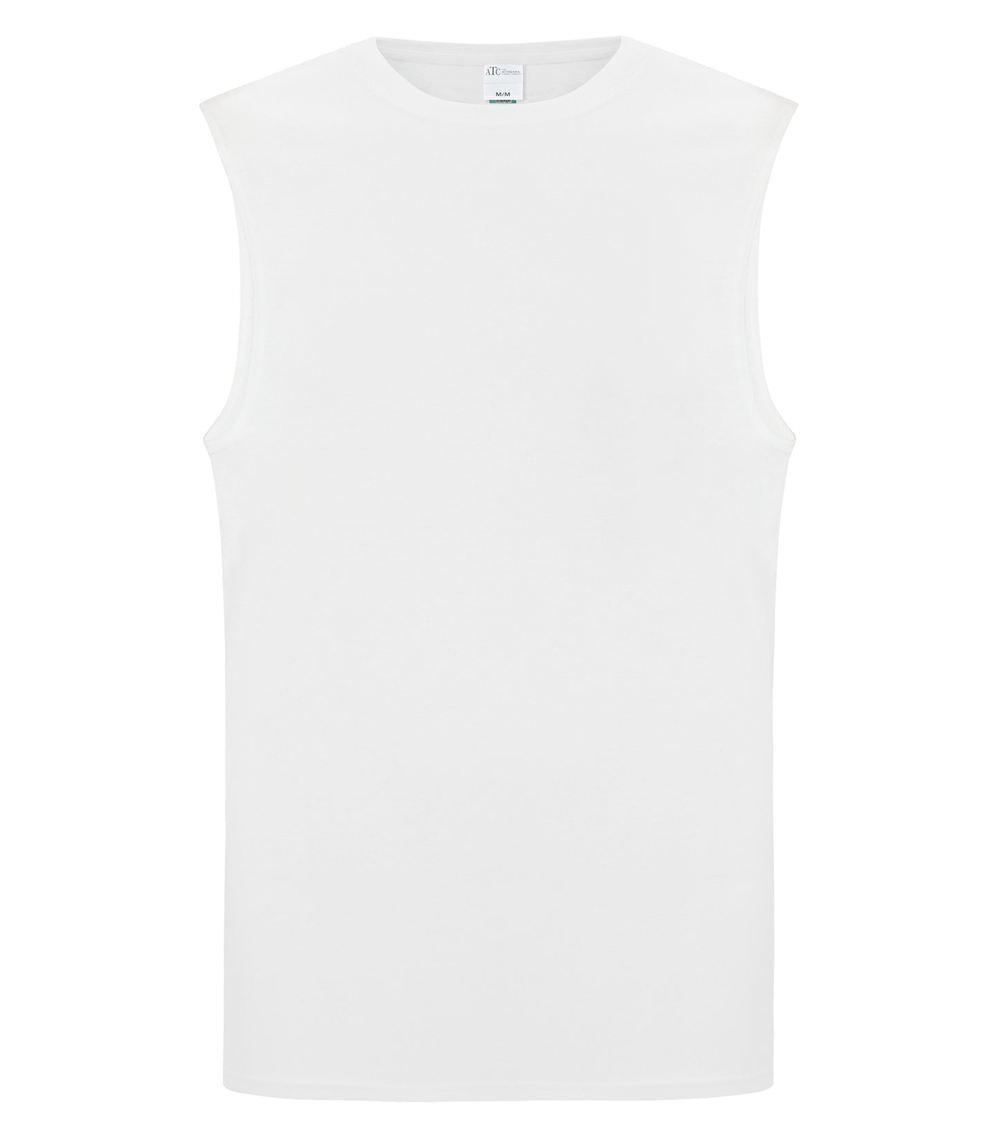 ATC EVERYDAY COTTON SLEEVELESS TEE (ATC1002) - White
