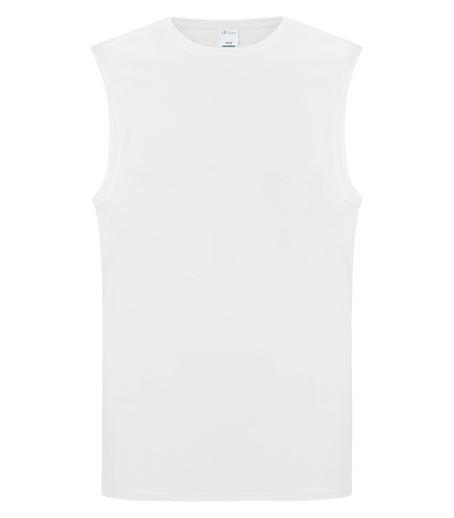 ATC EVERYDAY COTTON SLEEVELESS TEE (ATC1002) - White
