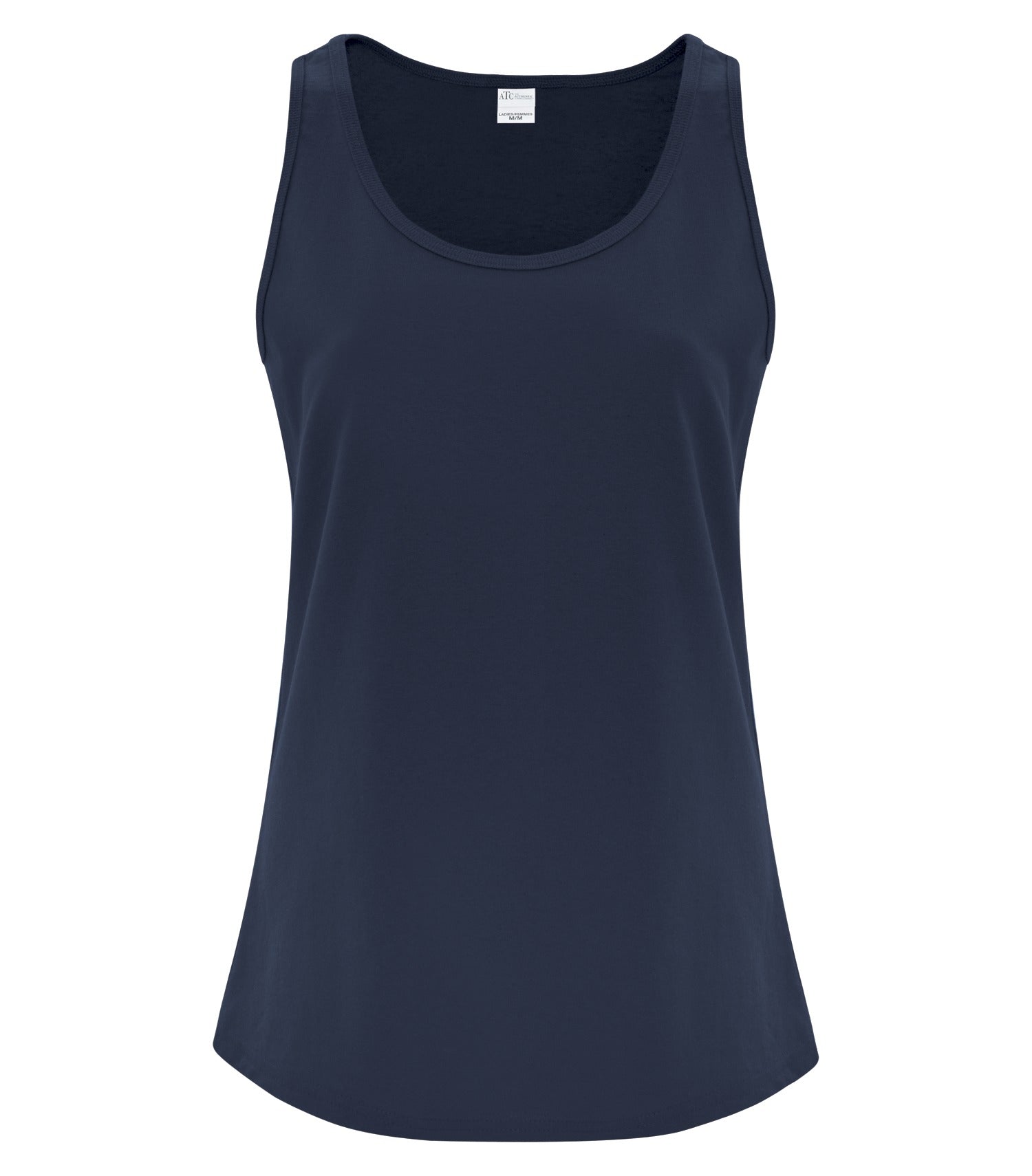 ATC EVERYDAY COTTON LADIES' TANK TOP (ATC1004L) - Navy