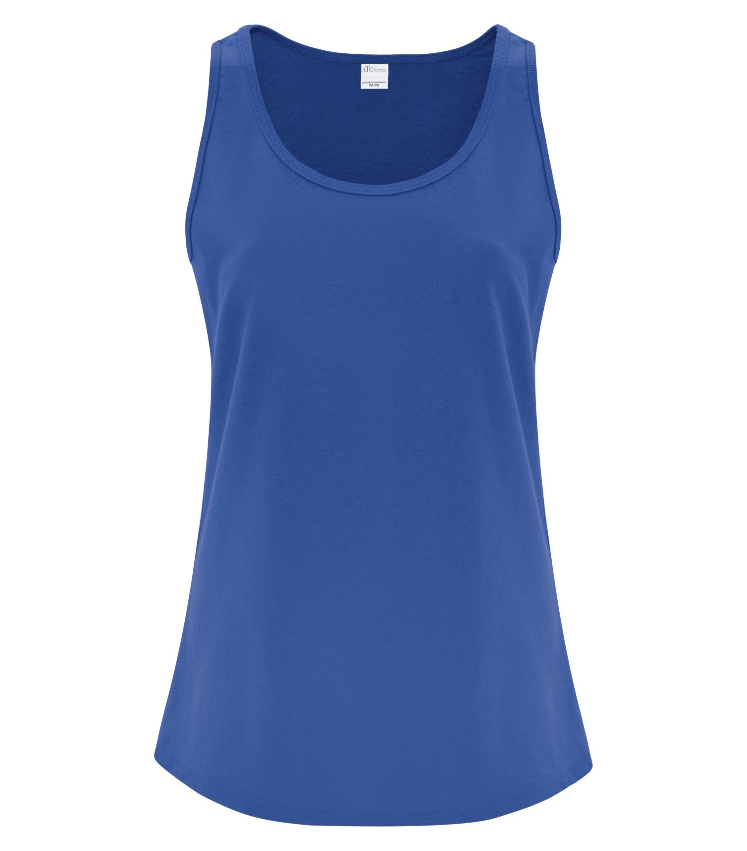 ATC EVERYDAY COTTON LADIES' TANK TOP (ATC1004L) - Royal