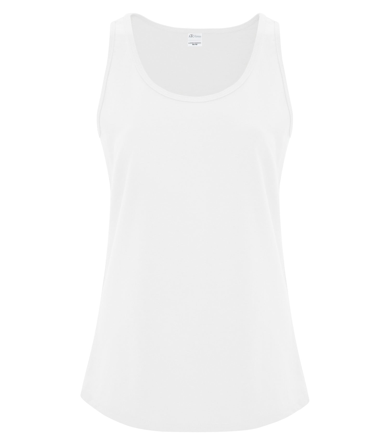 ATC EVERYDAY COTTON LADIES' TANK TOP (ATC1004L) - White