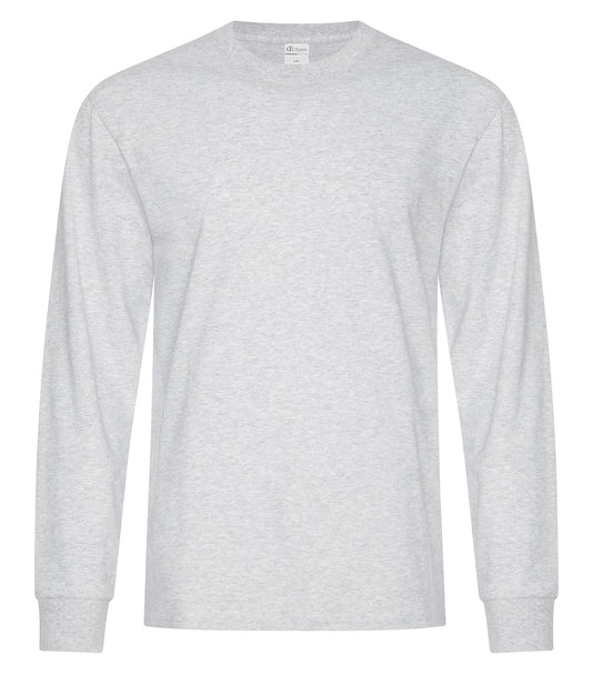 ATC™ EVERYDAY COTTON LONG SLEEVE TEE - Ash Grey