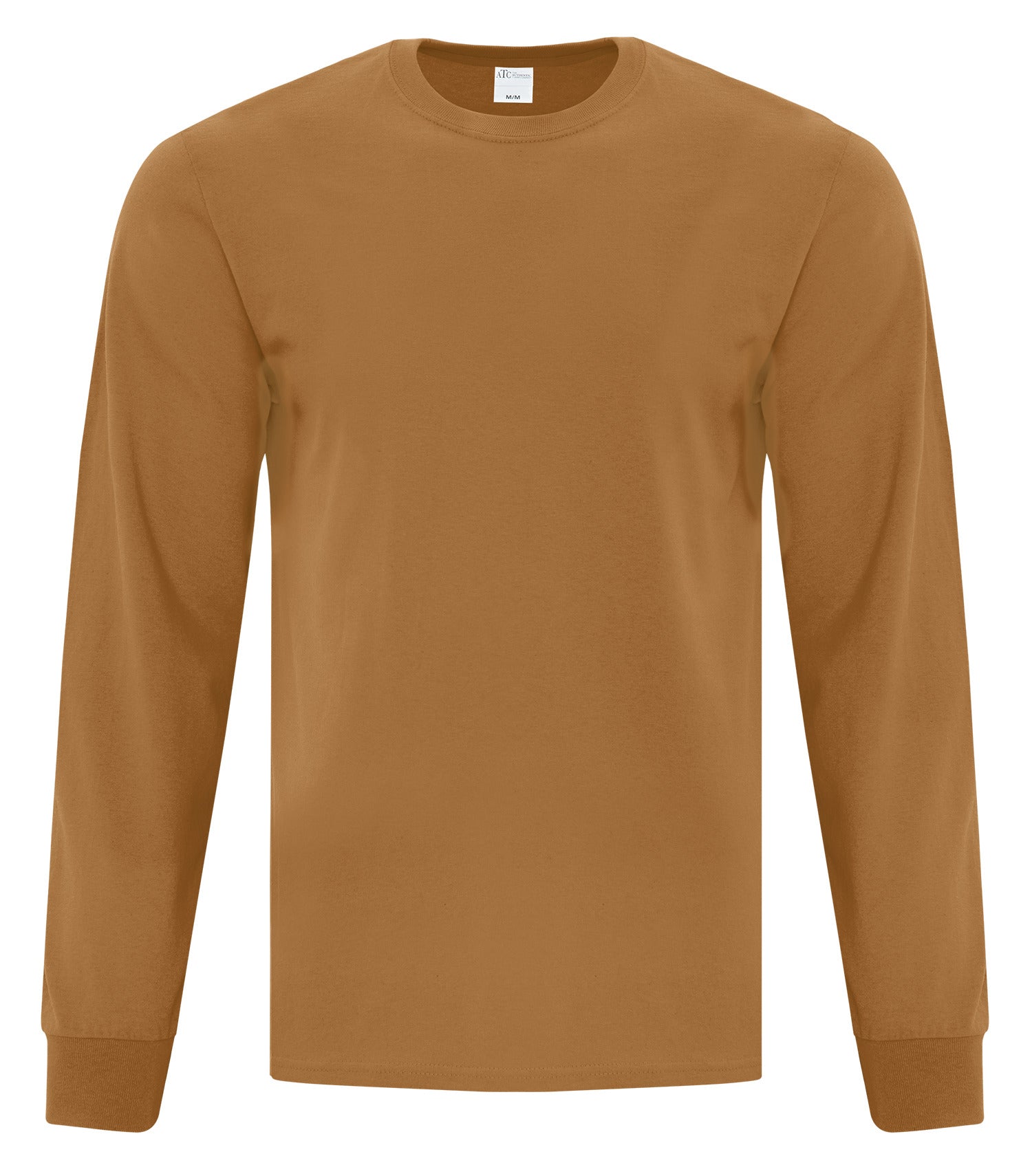 ATC EVERYDAY COTTON LONG SLEEVE TEE (ATC1015) - Caramel