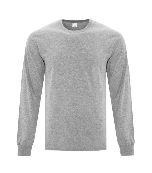 ATC™ EVERYDAY COTTON LONG SLEEVE TEE - Athletic Heather