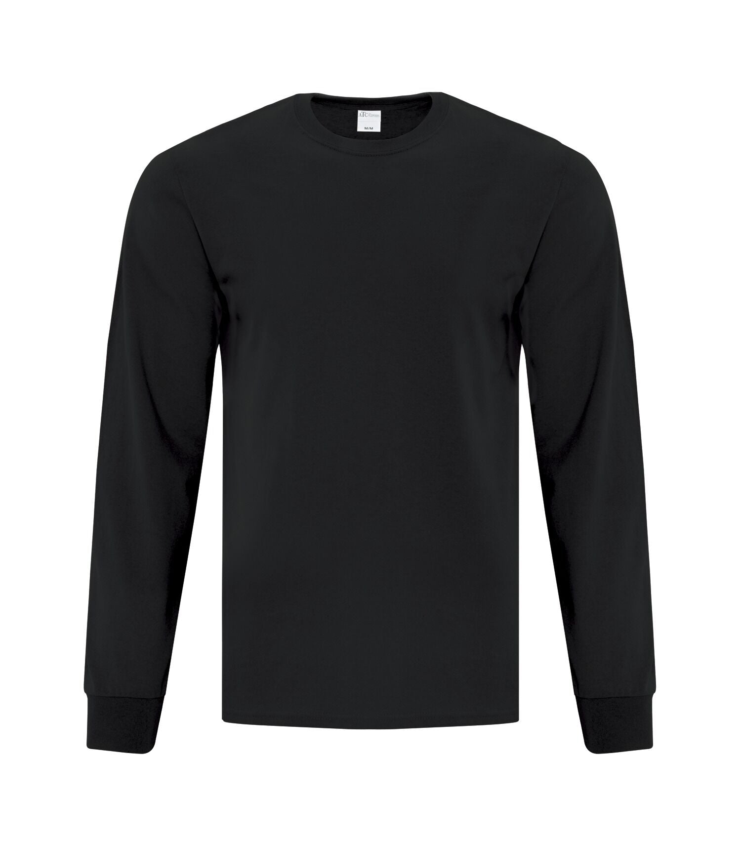 ATC EVERYDAY COTTON LONG SLEEVE TEE (ATC1015) - Black