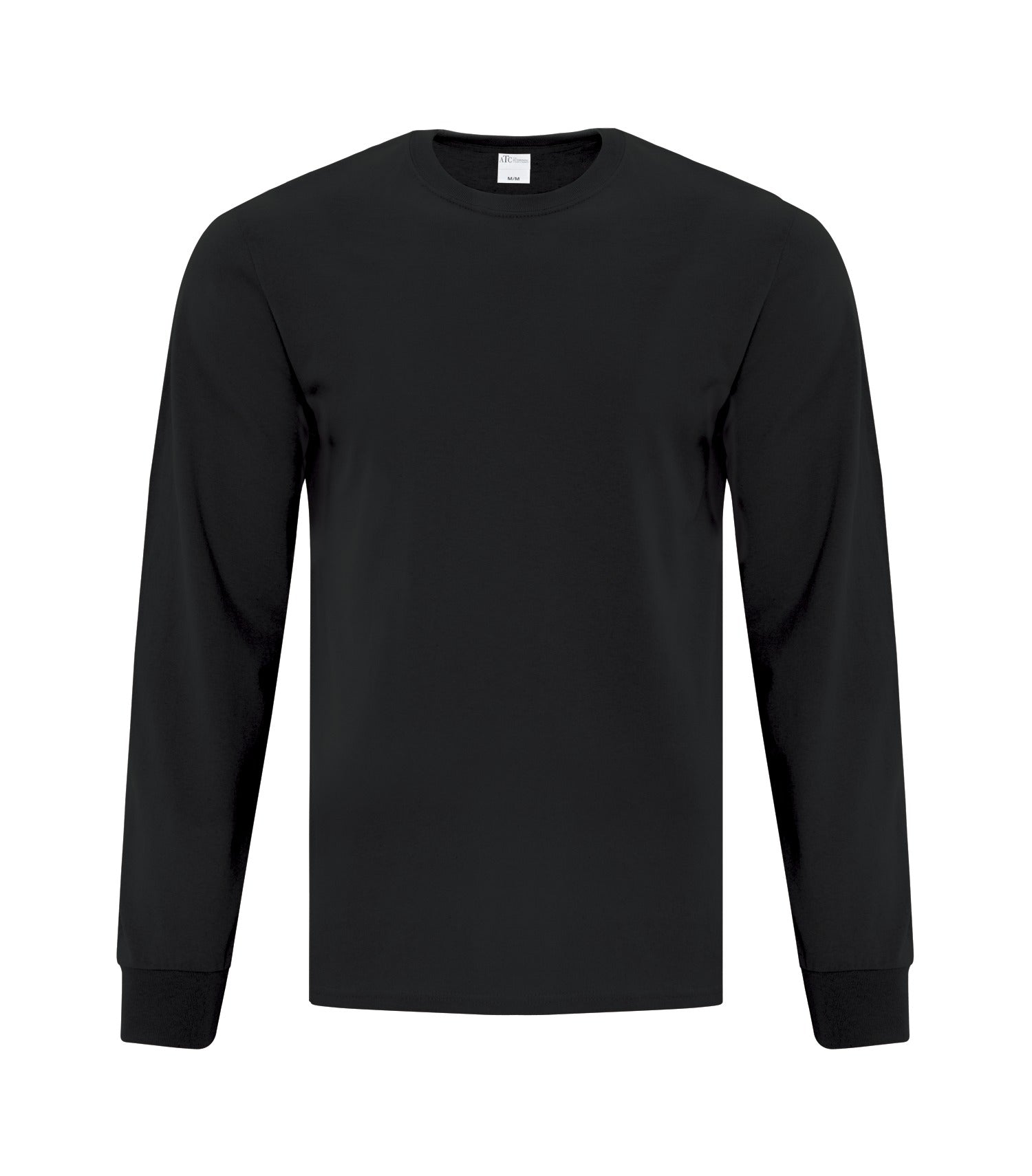 ATC EVERYDAY COTTON LONG SLEEVE TEE (ATC1015) - Black