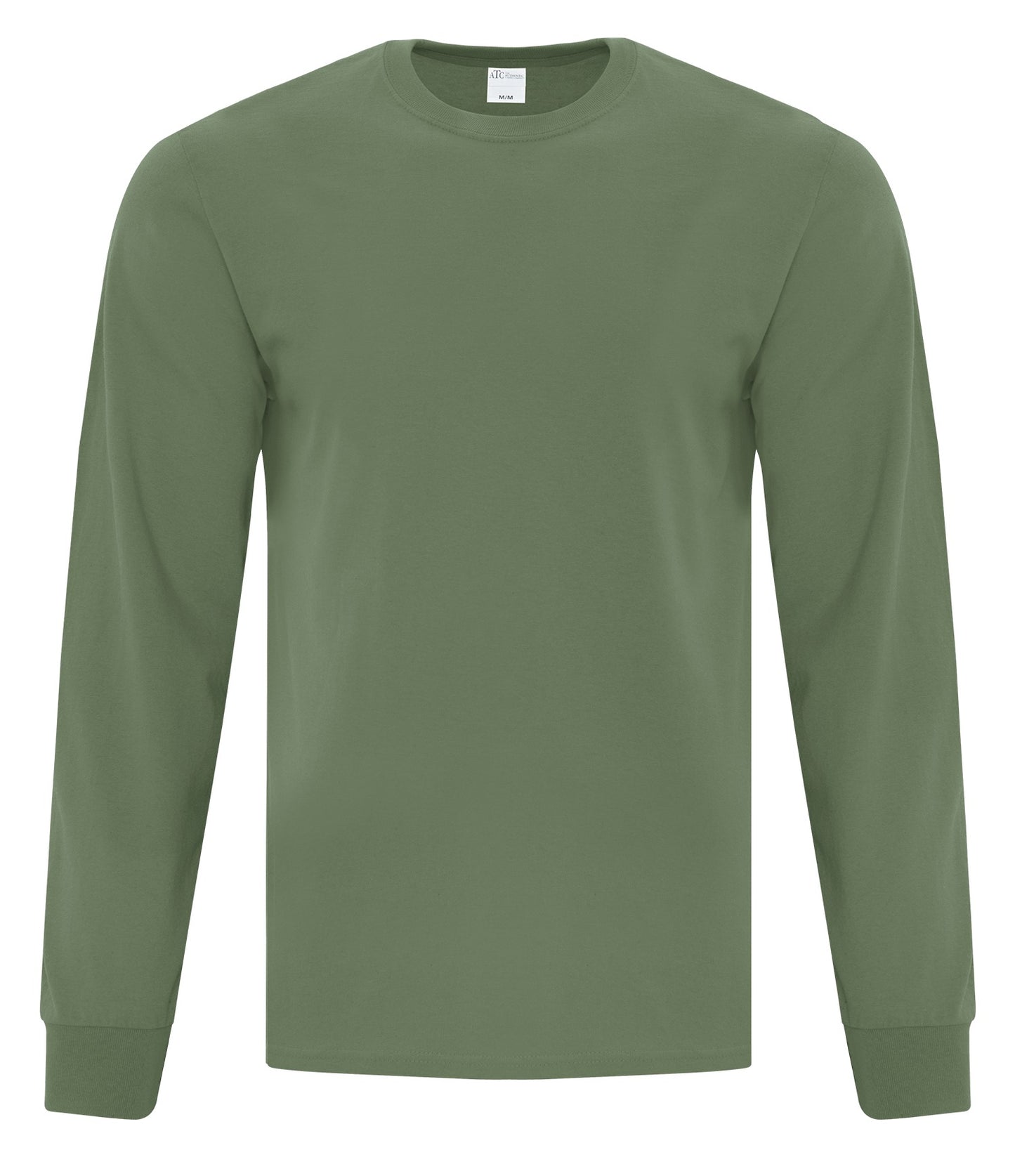 ATC EVERYDAY COTTON LONG SLEEVE TEE (ATC1015) - Fatiguegreen