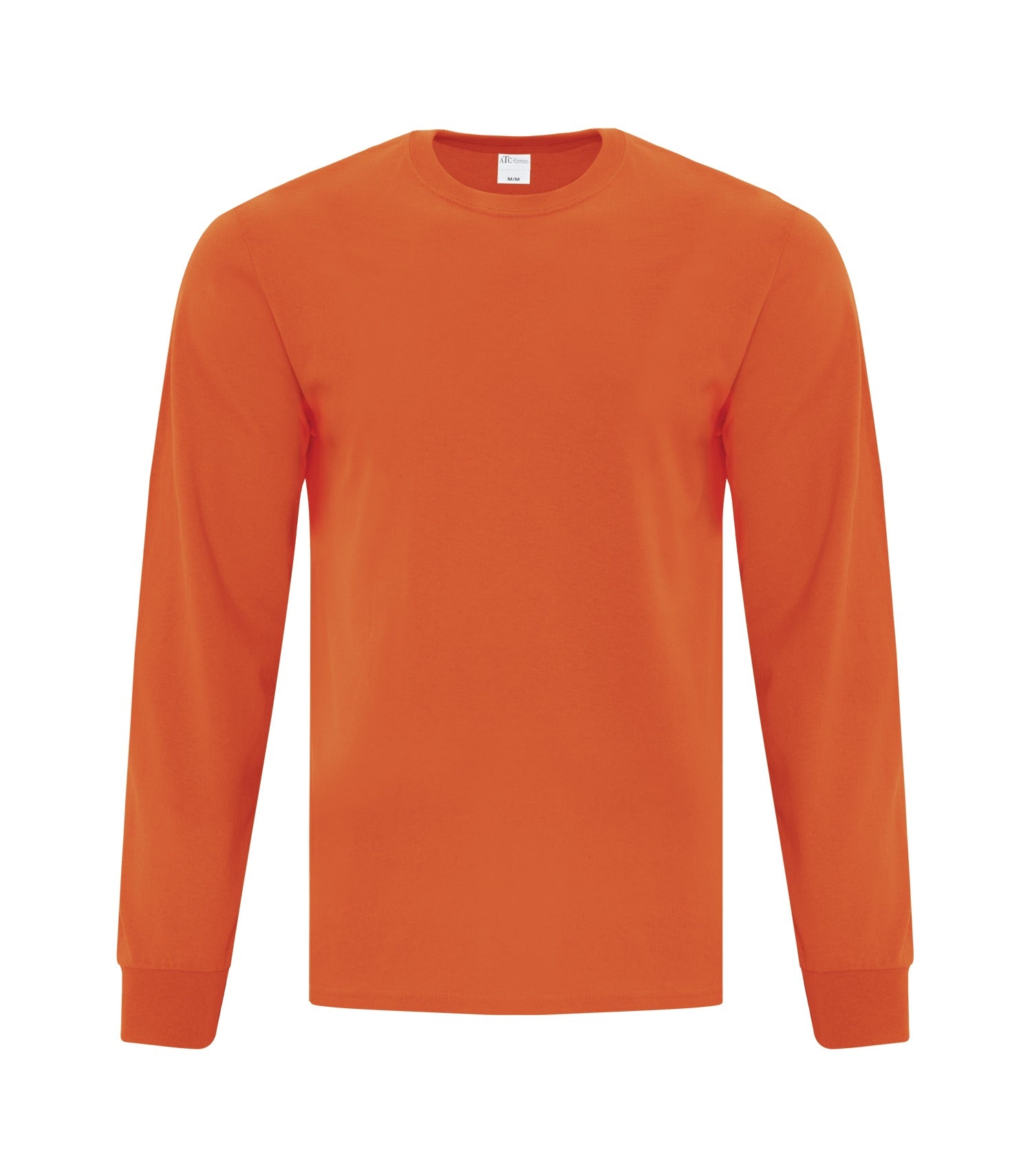 ATC EVERYDAY COTTON LONG SLEEVE TEE (ATC1015) - Orange