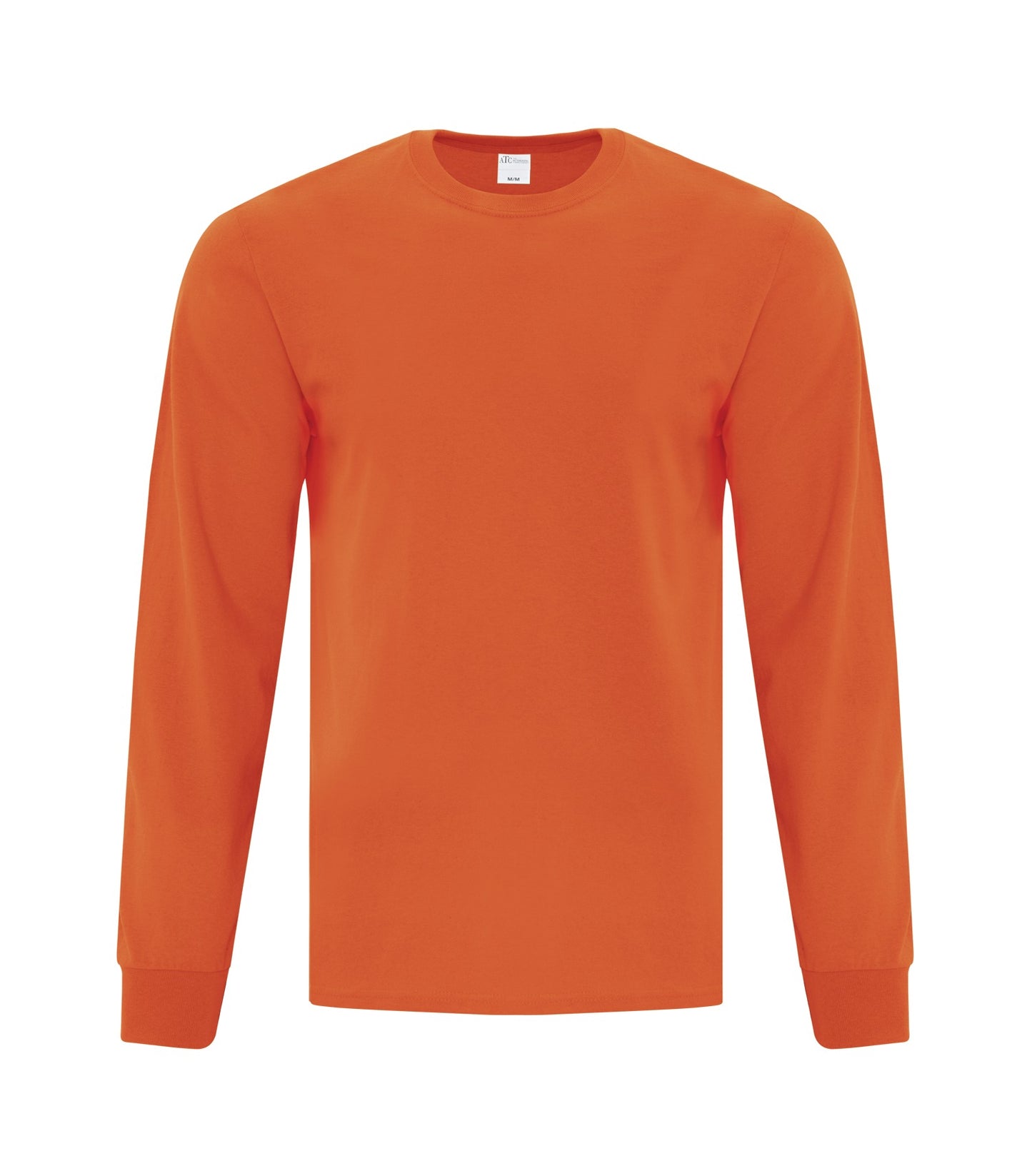ATC EVERYDAY COTTON LONG SLEEVE TEE (ATC1015) - Orange