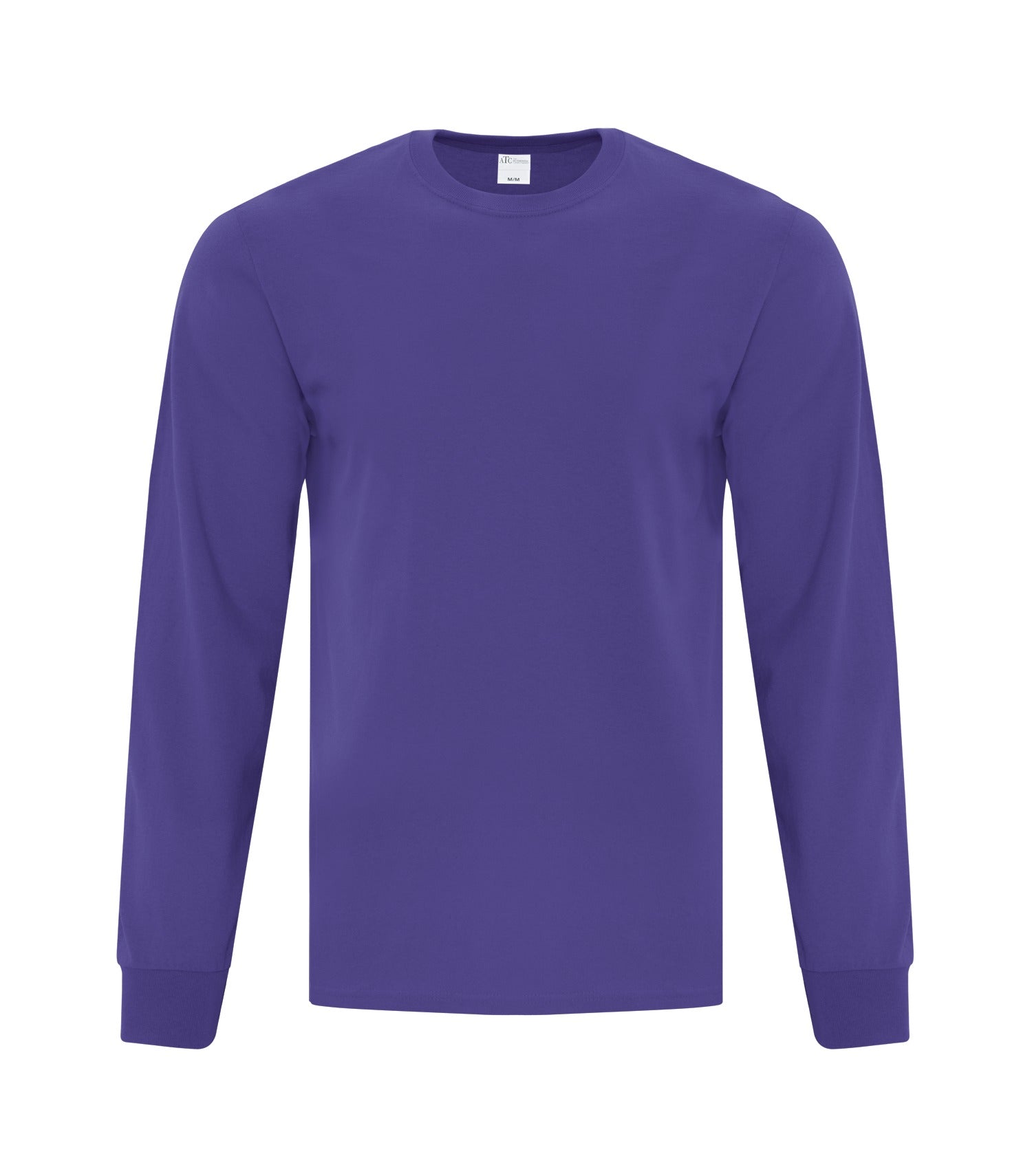 ATC EVERYDAY COTTON LONG SLEEVE TEE (ATC1015) - Purple