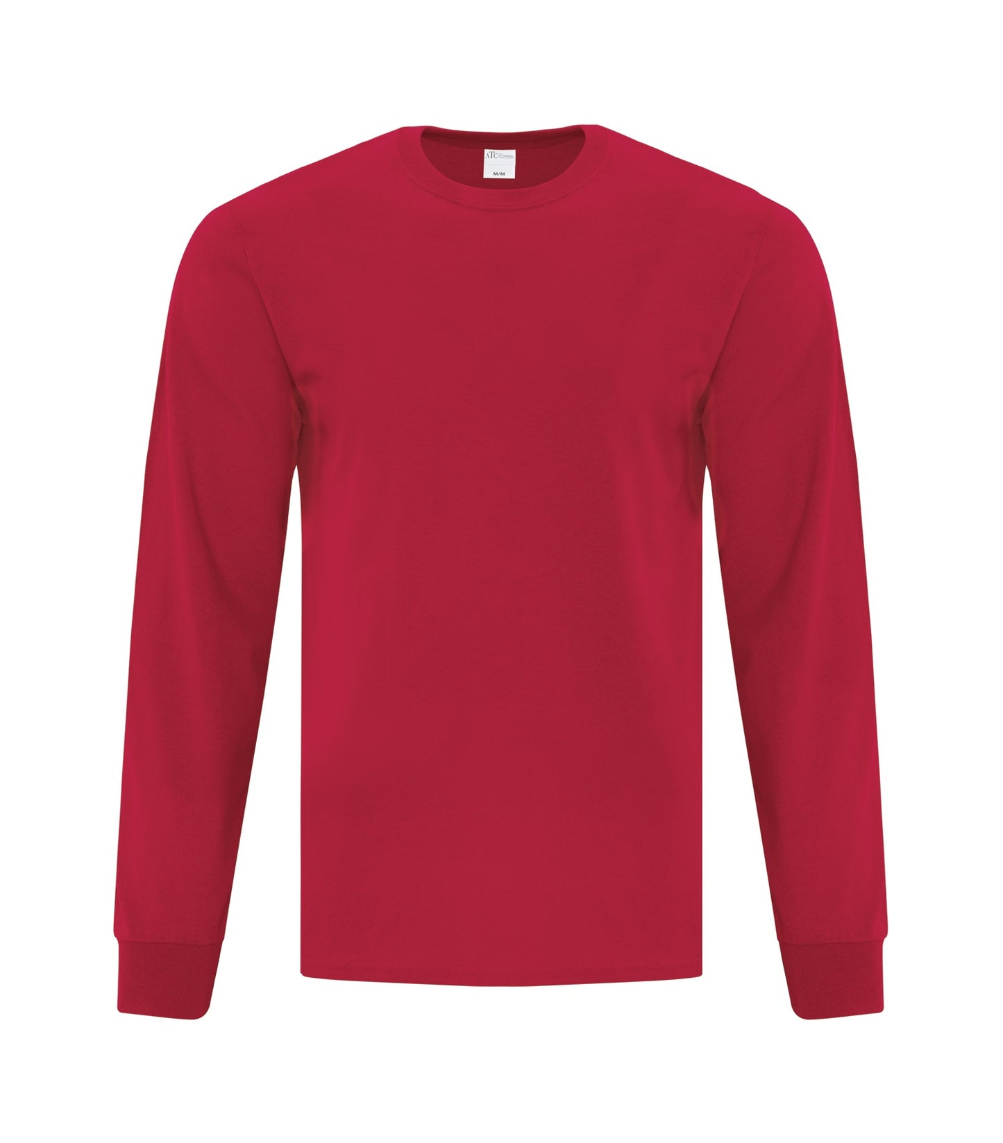 ATC EVERYDAY COTTON LONG SLEEVE TEE (ATC1015) - Red
