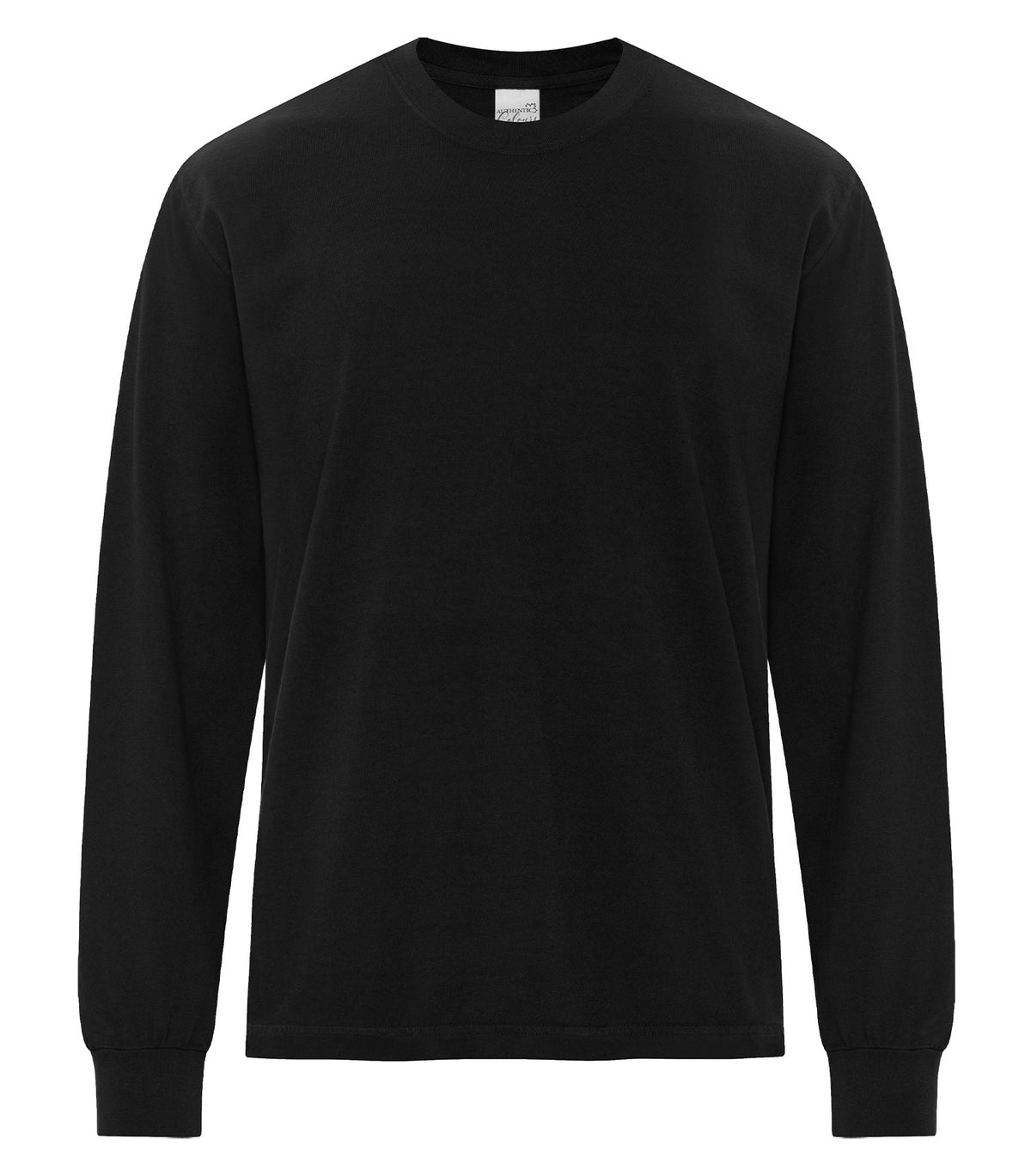 ATC AUTHENTIC COLOURS™ GARMENT-DYED HEAVYWEIGHT LONG SLEEVE TEE - Black