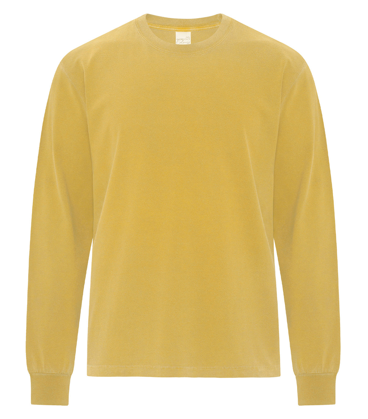 ATC AUTHENTIC COLOURS™ GARMENT-DYED HEAVYWEIGHT LONG SLEEVE TEE - Mustard