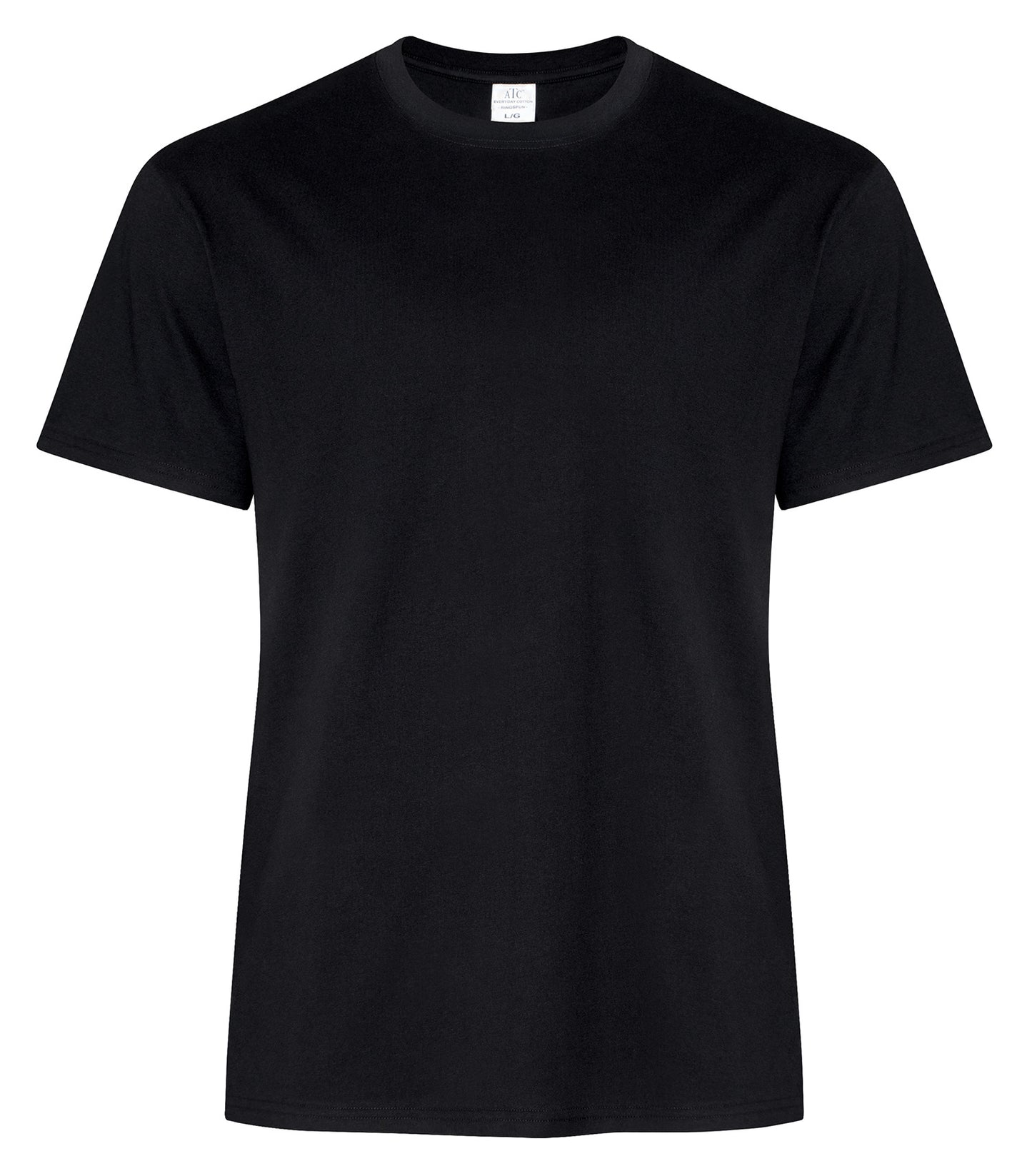 ATC EVERYDAY RING SPUN COTTON TEE (ATC2000) - Black