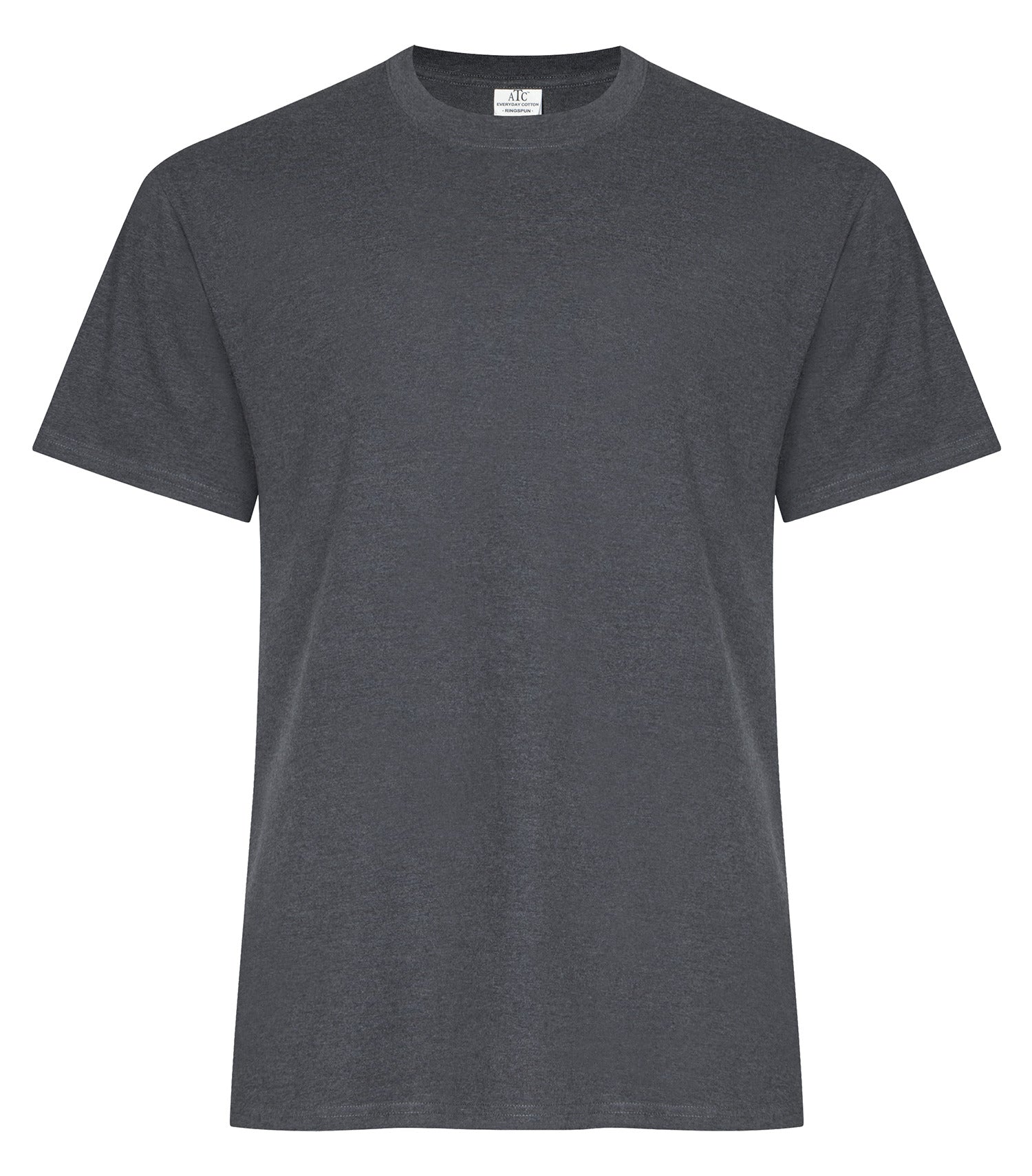 ATC EVERYDAY RING SPUN COTTON TEE (ATC2000) - Dark Heather Grey